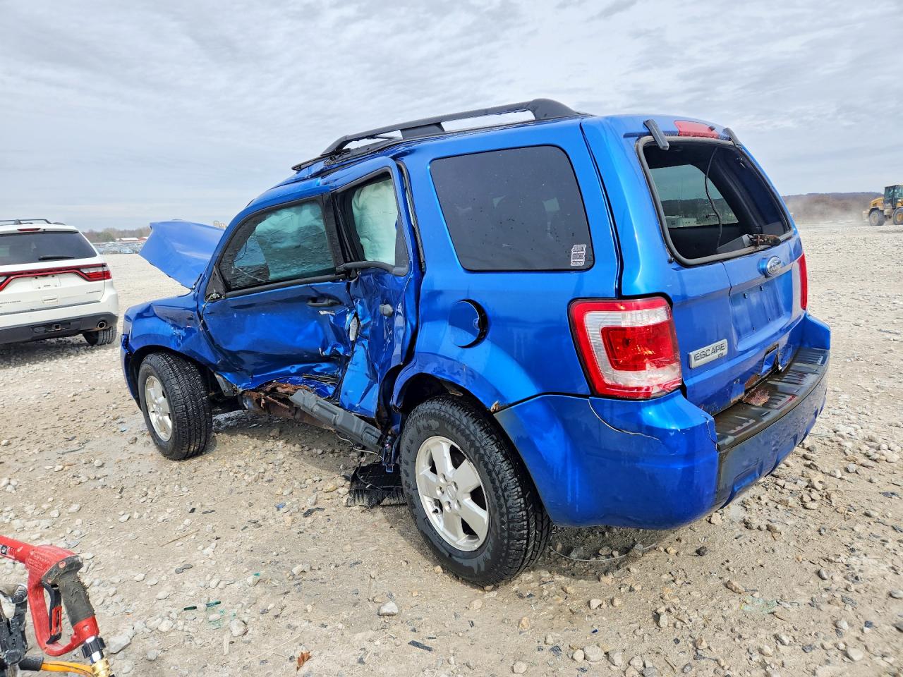 2011 Ford Escape Xlt Blue vin: 1FMCU0D73BKB37543