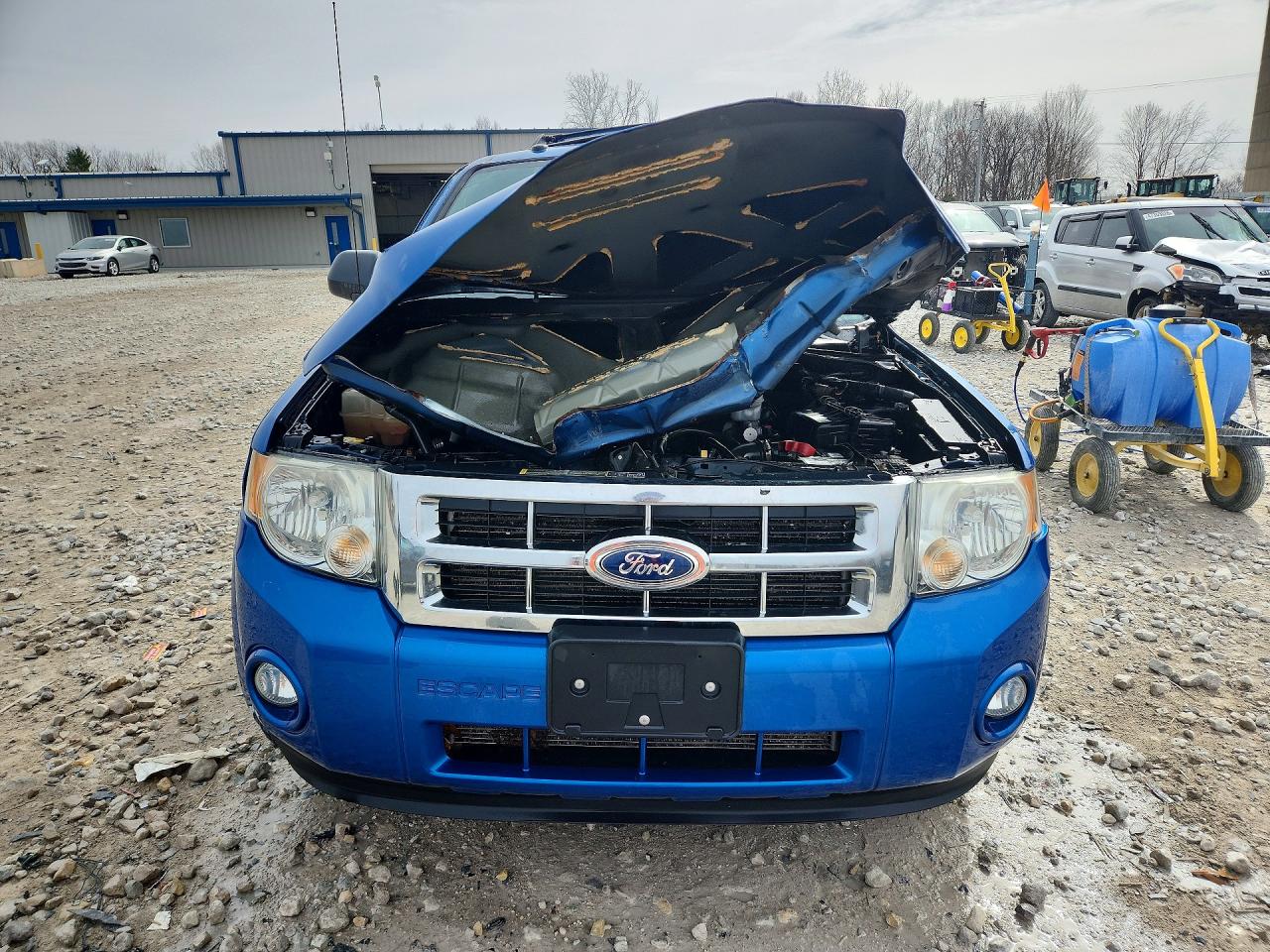 2011 Ford Escape Xlt Blue vin: 1FMCU0D73BKB37543