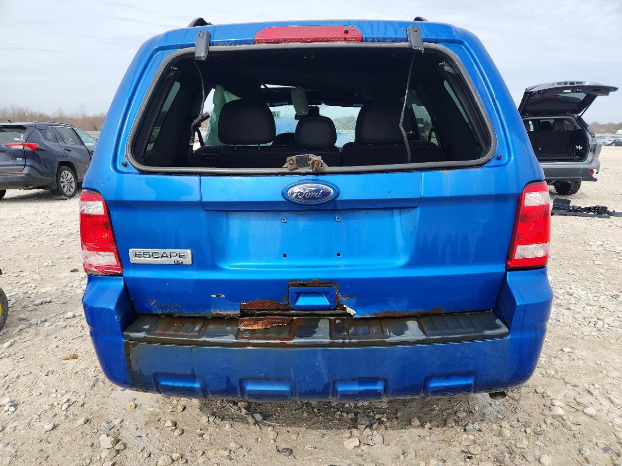 2011 Ford Escape Xlt Blue vin: 1FMCU0D73BKB37543