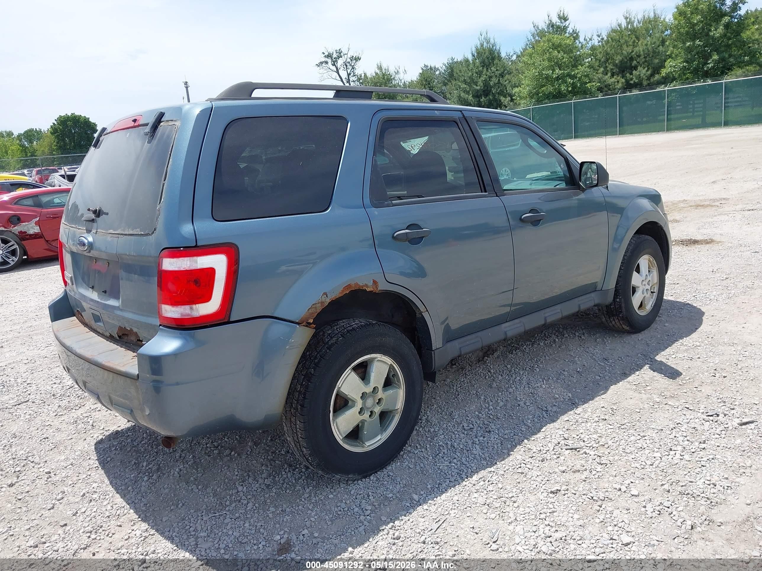 2011 Ford Escape Xlt Blue vin: 1FMCU0D73BKB44721