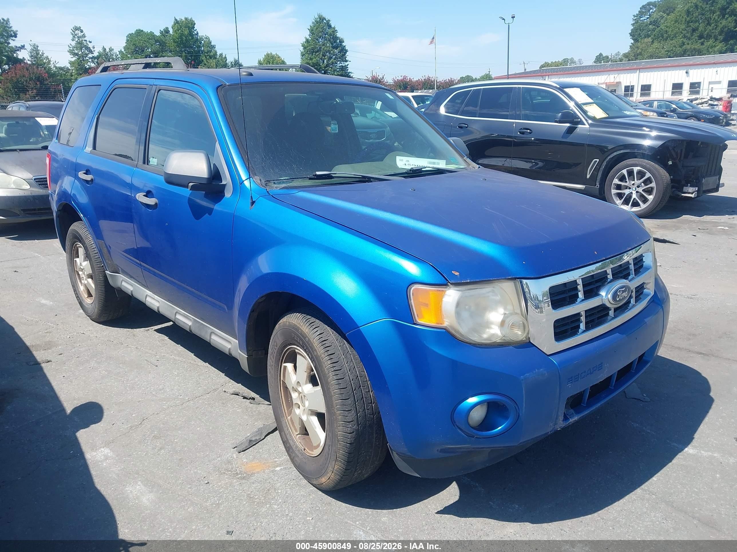 2011 Ford Escape Xlt Синий vin: 1FMCU0D73BKB54150