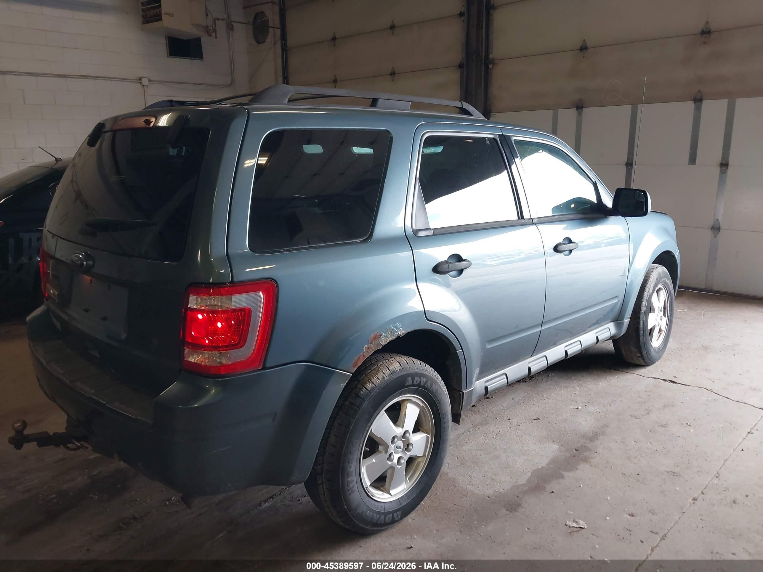 2011 Ford Escape Xlt Green vin: 1FMCU0D73BKC29915