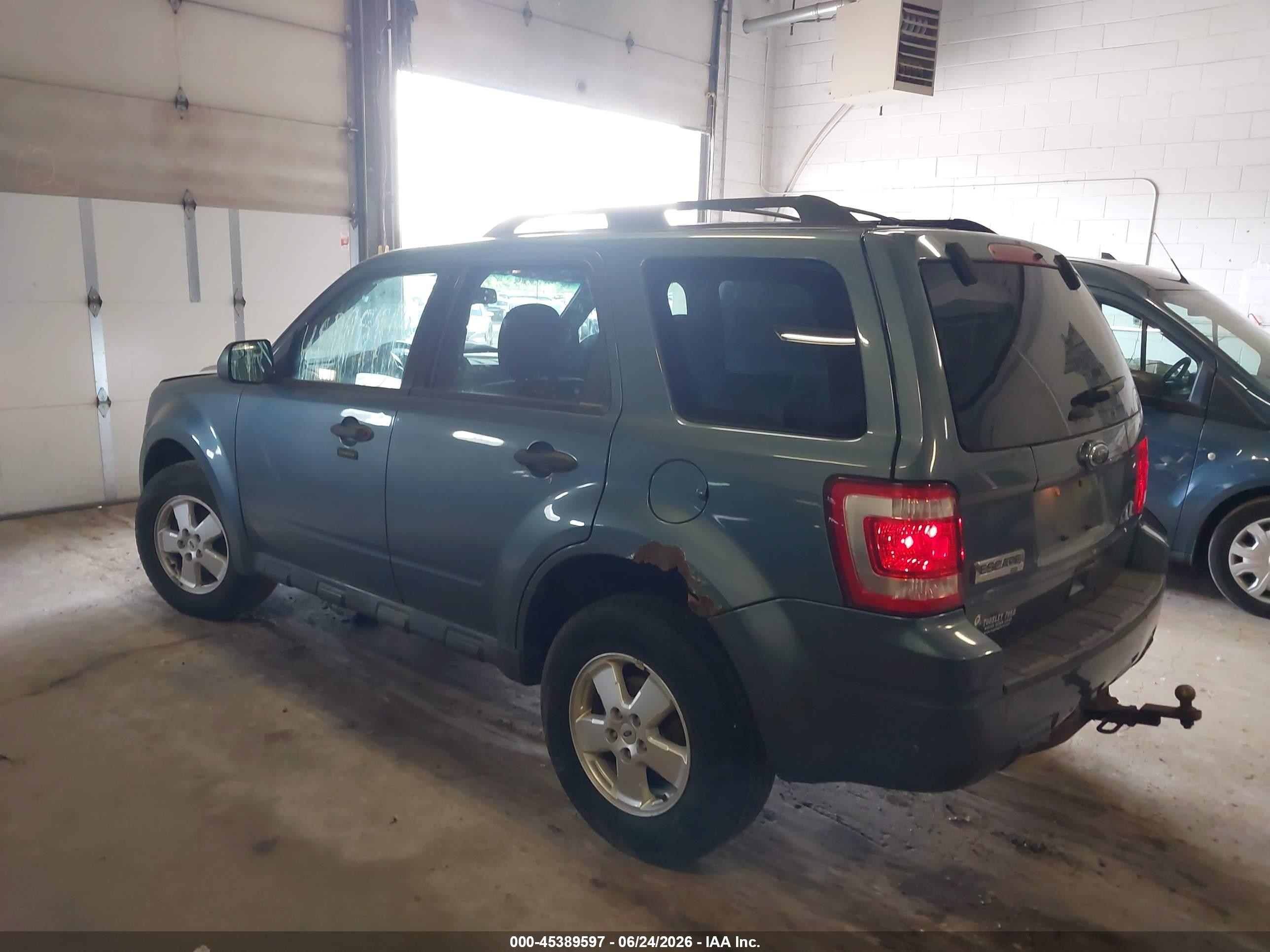 2011 Ford Escape Xlt Green vin: 1FMCU0D73BKC29915
