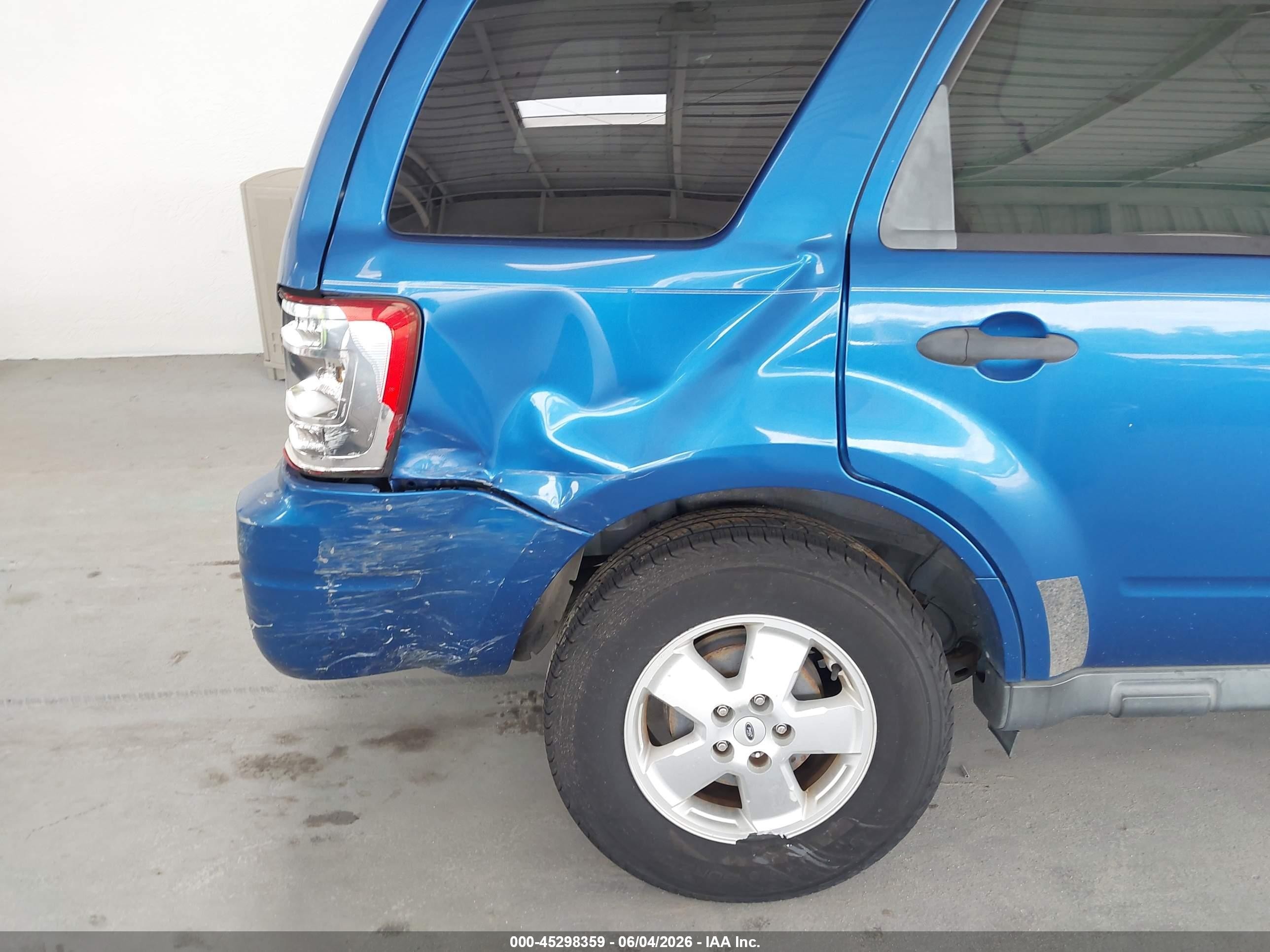 2012 Ford Escape Xlt Синий vin: 1FMCU0D73CKA81623