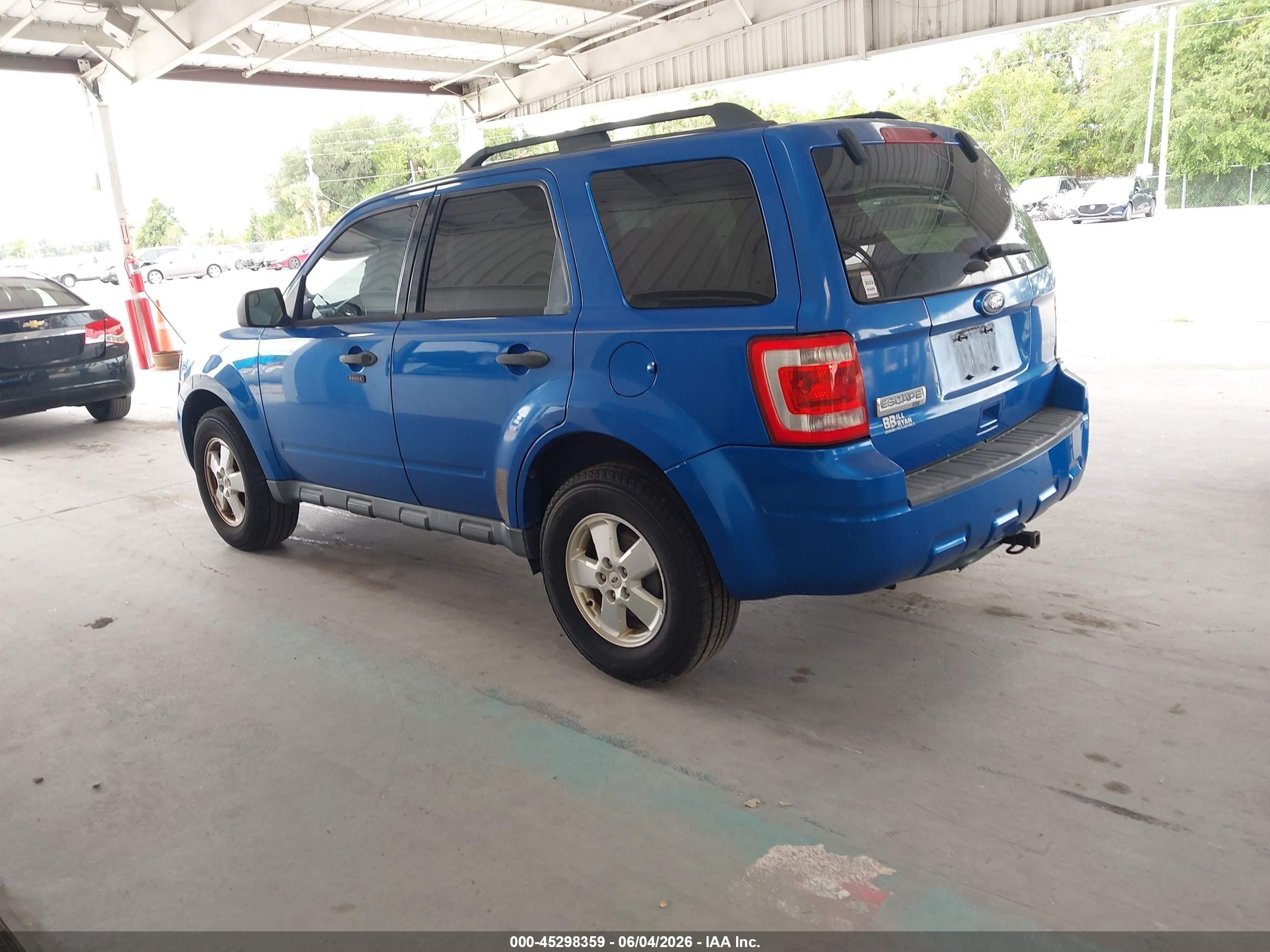 2012 Ford Escape Xlt Синий vin: 1FMCU0D73CKA81623
