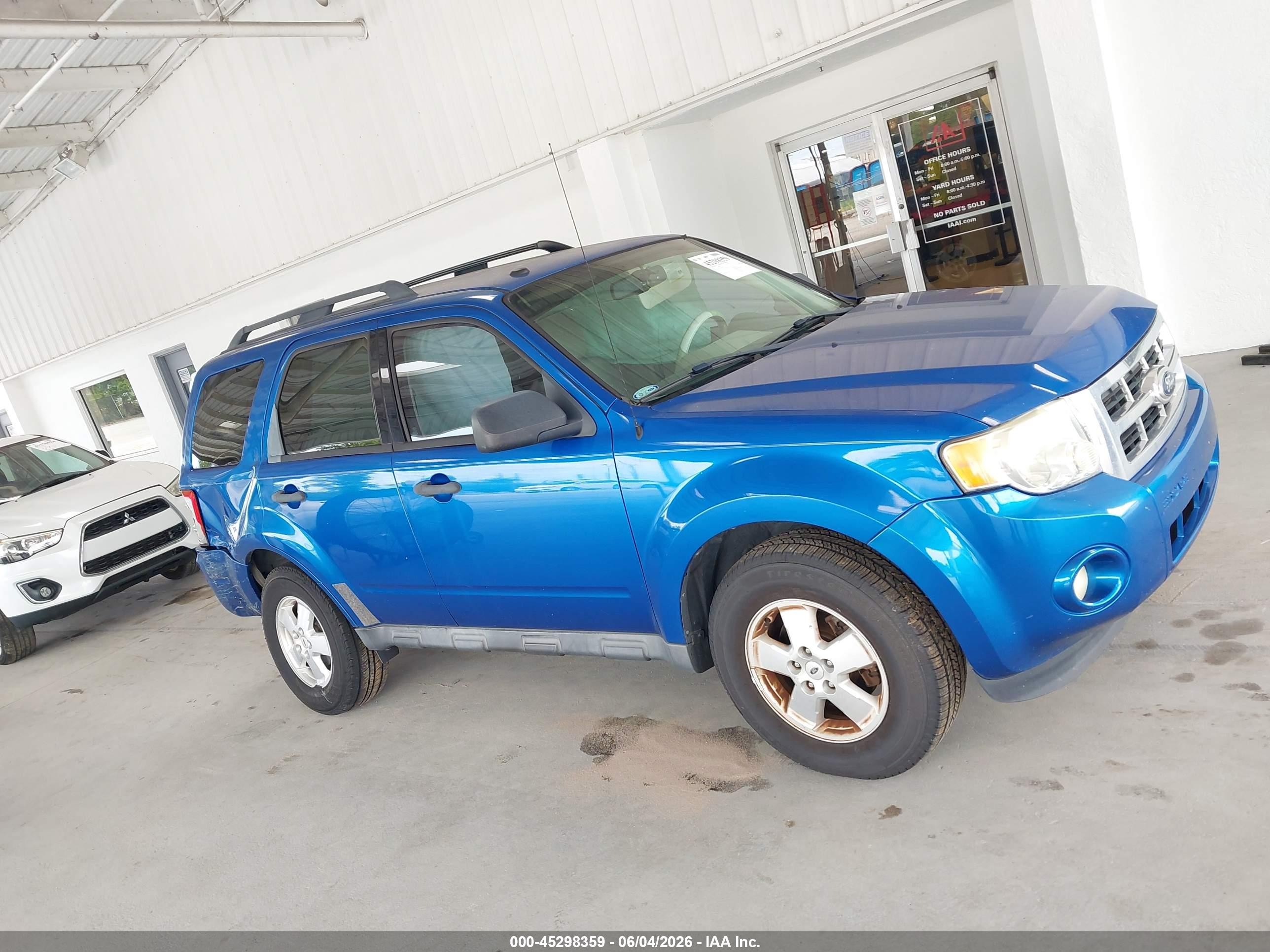2012 Ford Escape Xlt Синий vin: 1FMCU0D73CKA81623