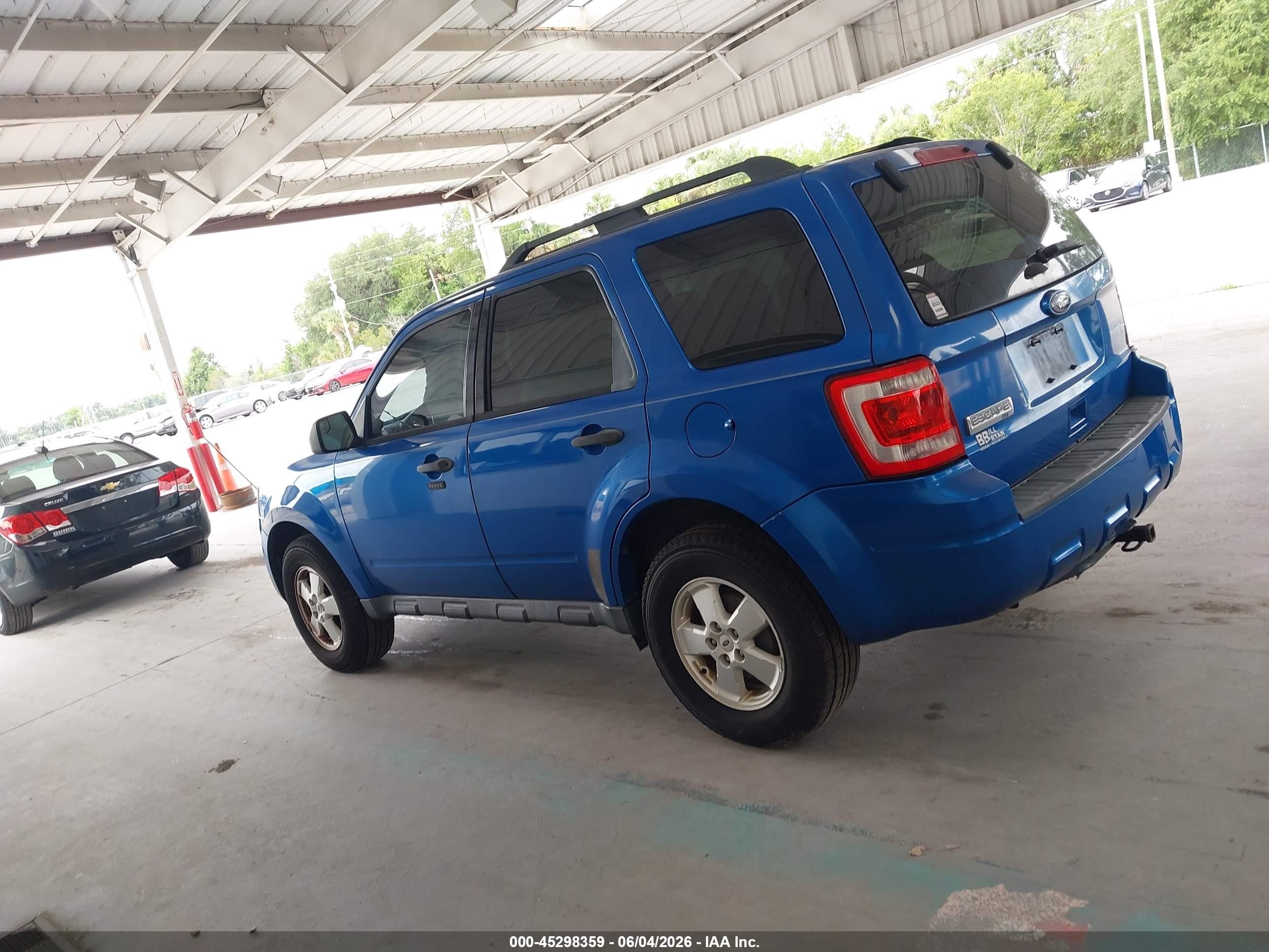 2012 Ford Escape Xlt Синий vin: 1FMCU0D73CKA81623