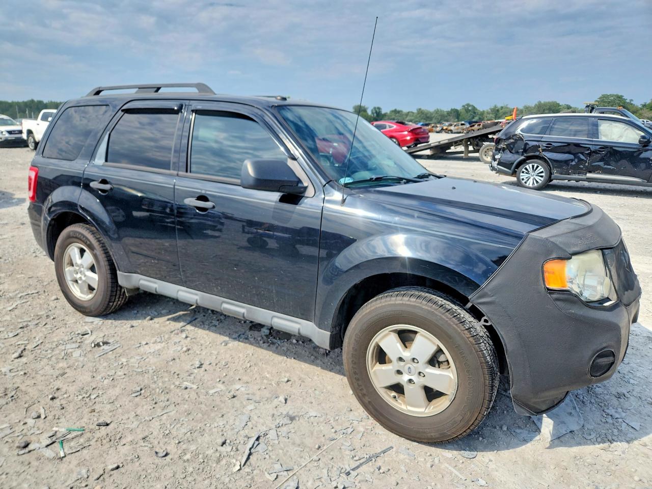 2012 Ford Escape Xlt Black vin: 1FMCU0D73CKB33834