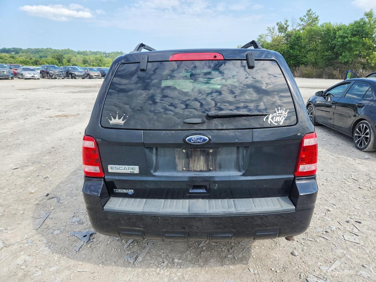 2012 Ford Escape Xlt Black vin: 1FMCU0D73CKB33834