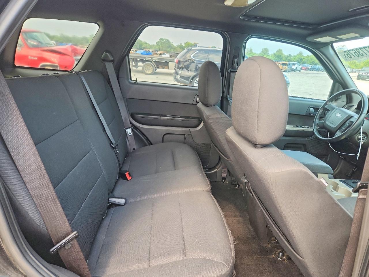 2012 Ford Escape Xlt Black vin: 1FMCU0D73CKB33834