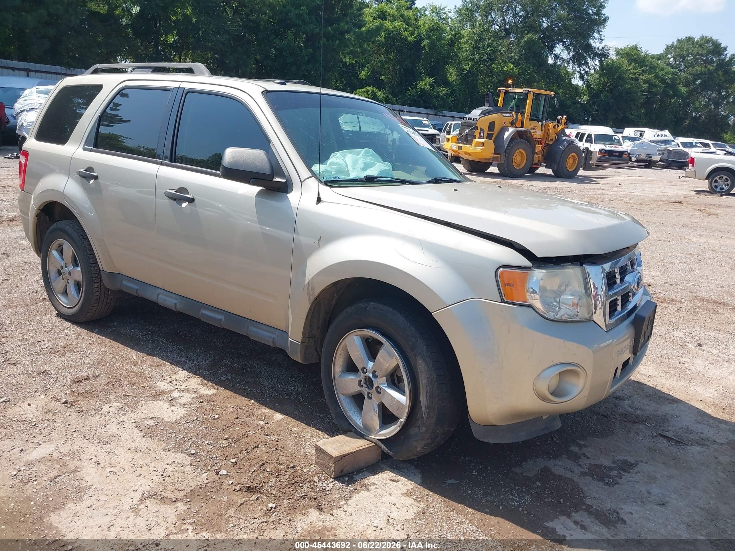 2012 Ford Escape Xlt Желто-коричневый vin: 1FMCU0D73CKB53615