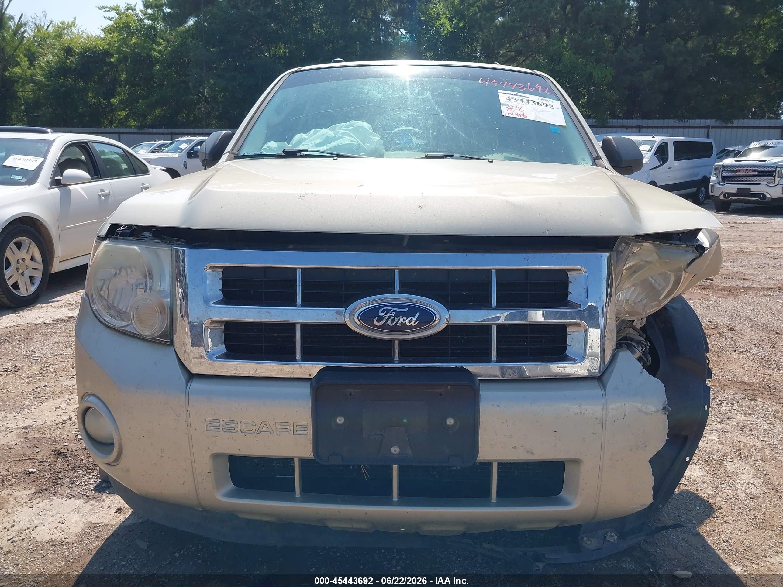 2012 Ford Escape Xlt Tan vin: 1FMCU0D73CKB53615