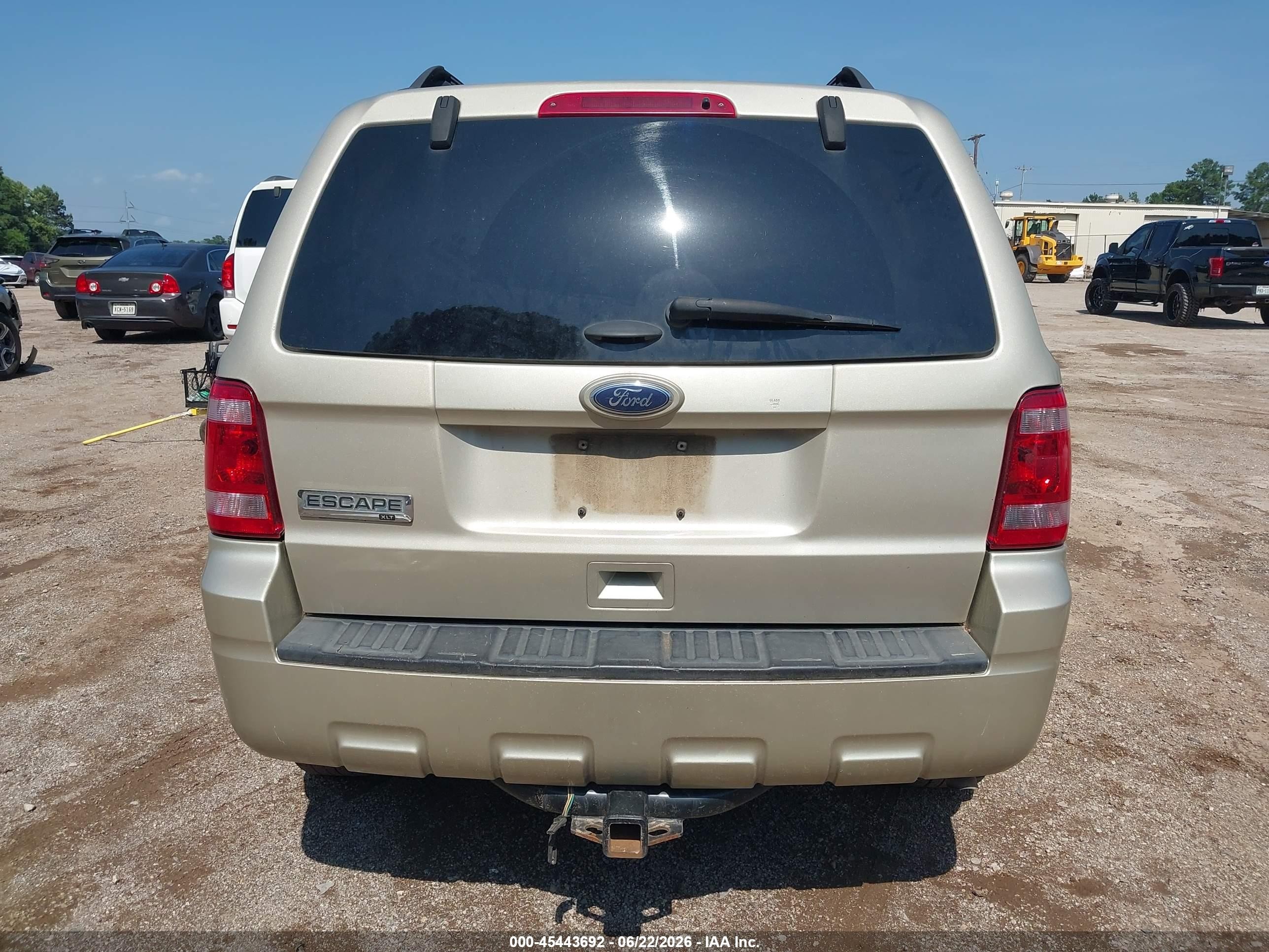 2012 Ford Escape Xlt Tan vin: 1FMCU0D73CKB53615