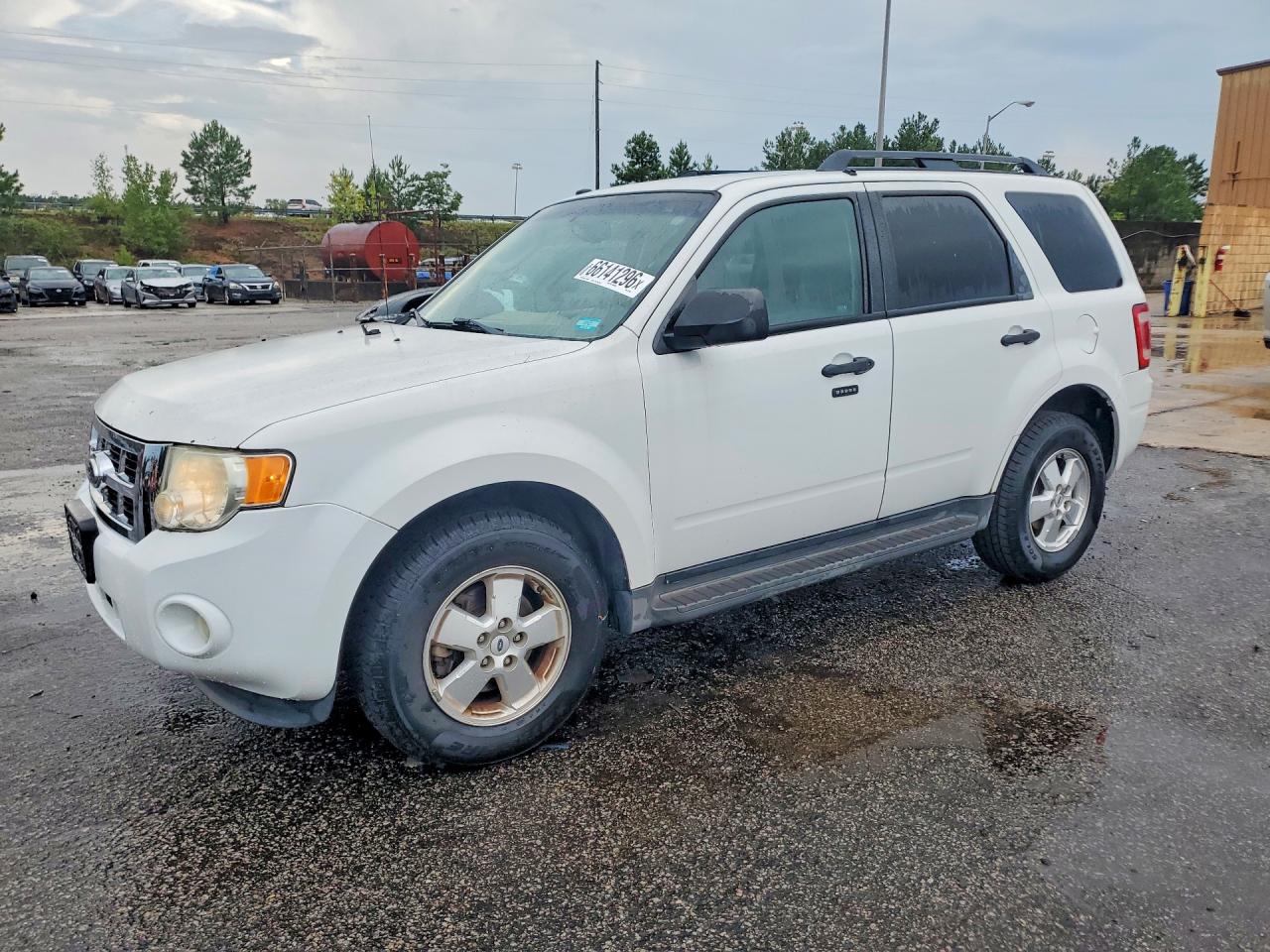 2012 Ford Escape Xlt Белый vin: 1FMCU0D73CKC47851