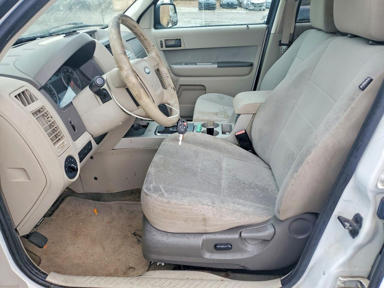 2012 Ford Escape Xlt Белый vin: 1FMCU0D73CKC47851