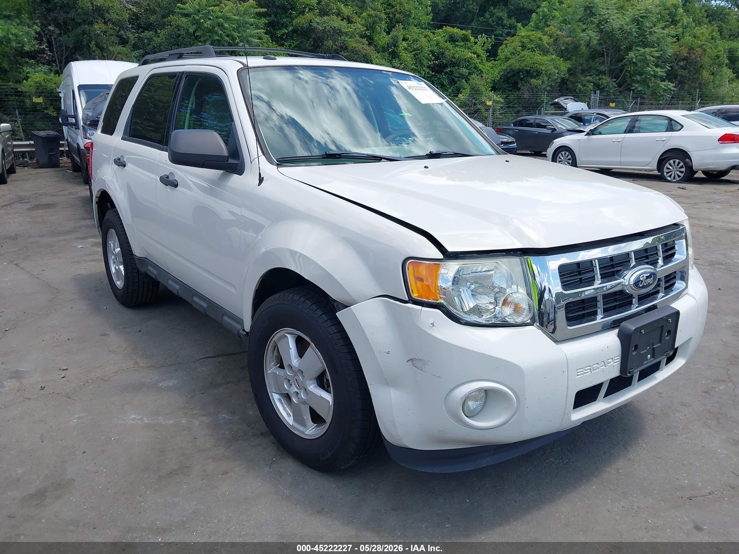 2012 Ford Escape Xlt Белый vin: 1FMCU0D73CKC57750