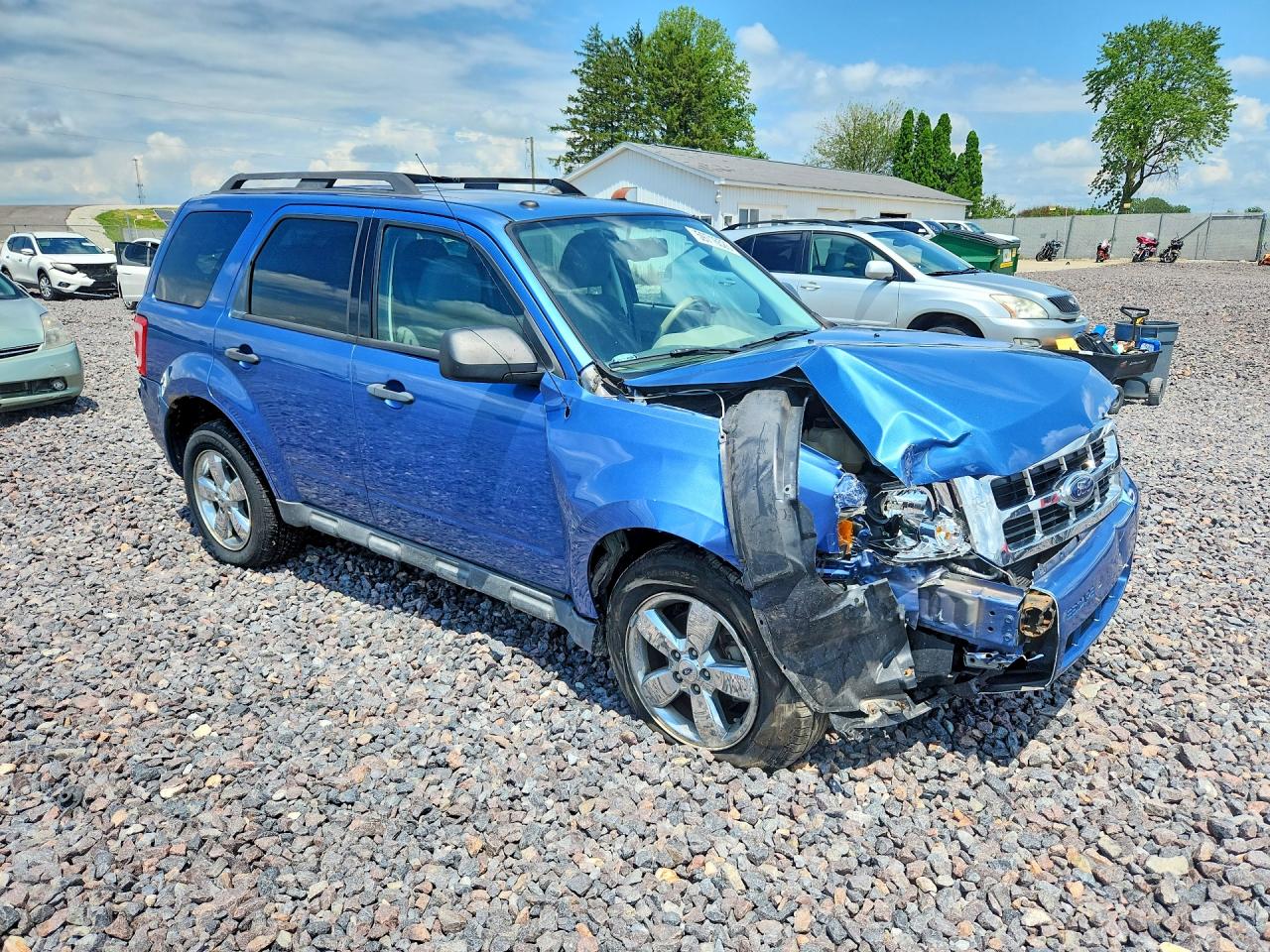2010 Ford Escape Xlt Синий vin: 1FMCU0D74AKA31682
