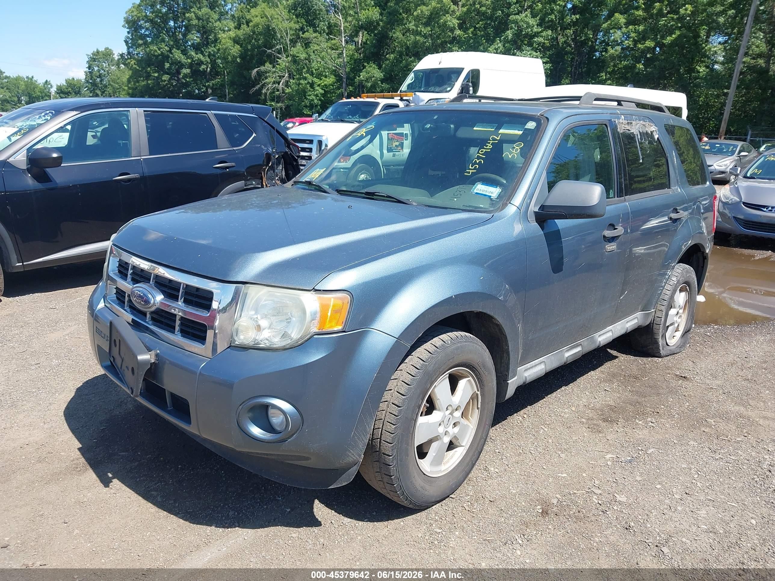 2010 Ford Escape Xlt Синий vin: 1FMCU0D74AKA53407
