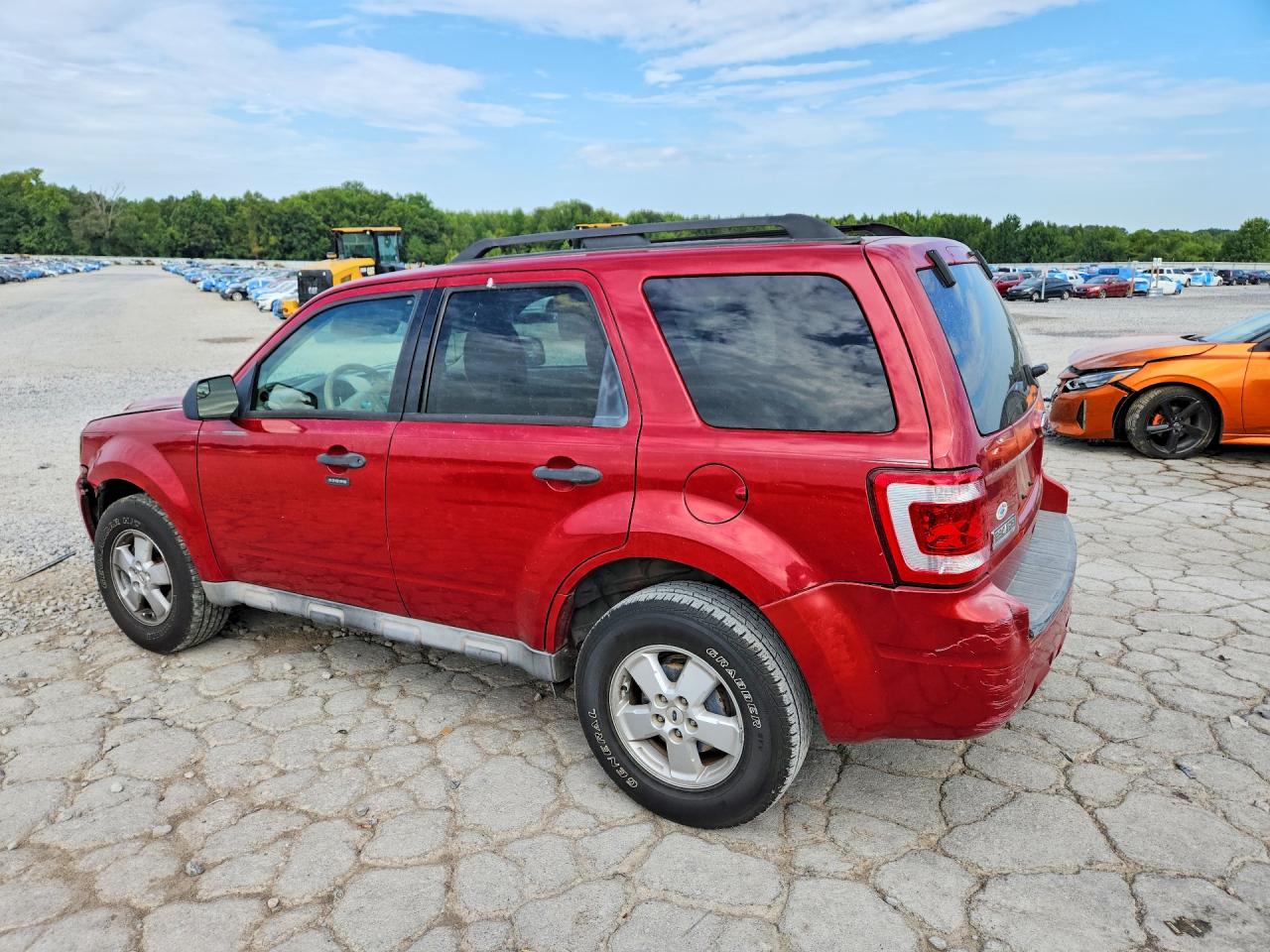 2010 Ford Escape Xlt Бордовый vin: 1FMCU0D74AKB51711