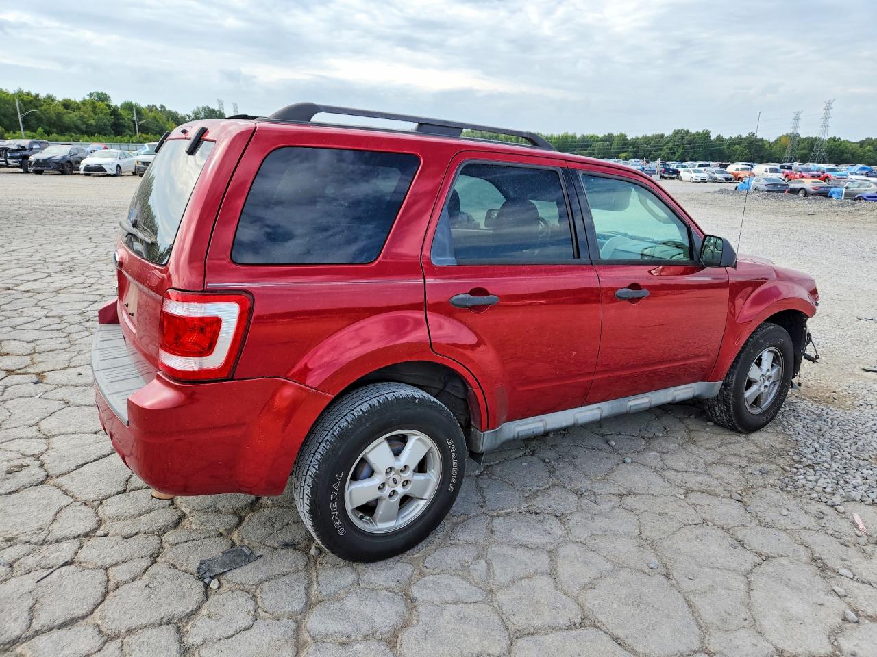 2010 Ford Escape Xlt Бордовый vin: 1FMCU0D74AKB51711