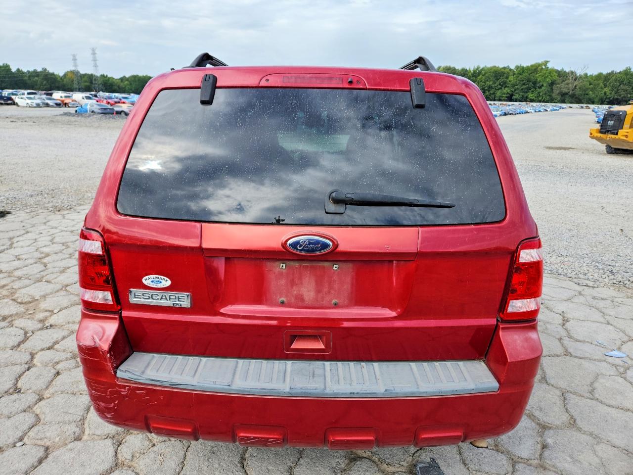 2010 Ford Escape Xlt Бордовый vin: 1FMCU0D74AKB51711