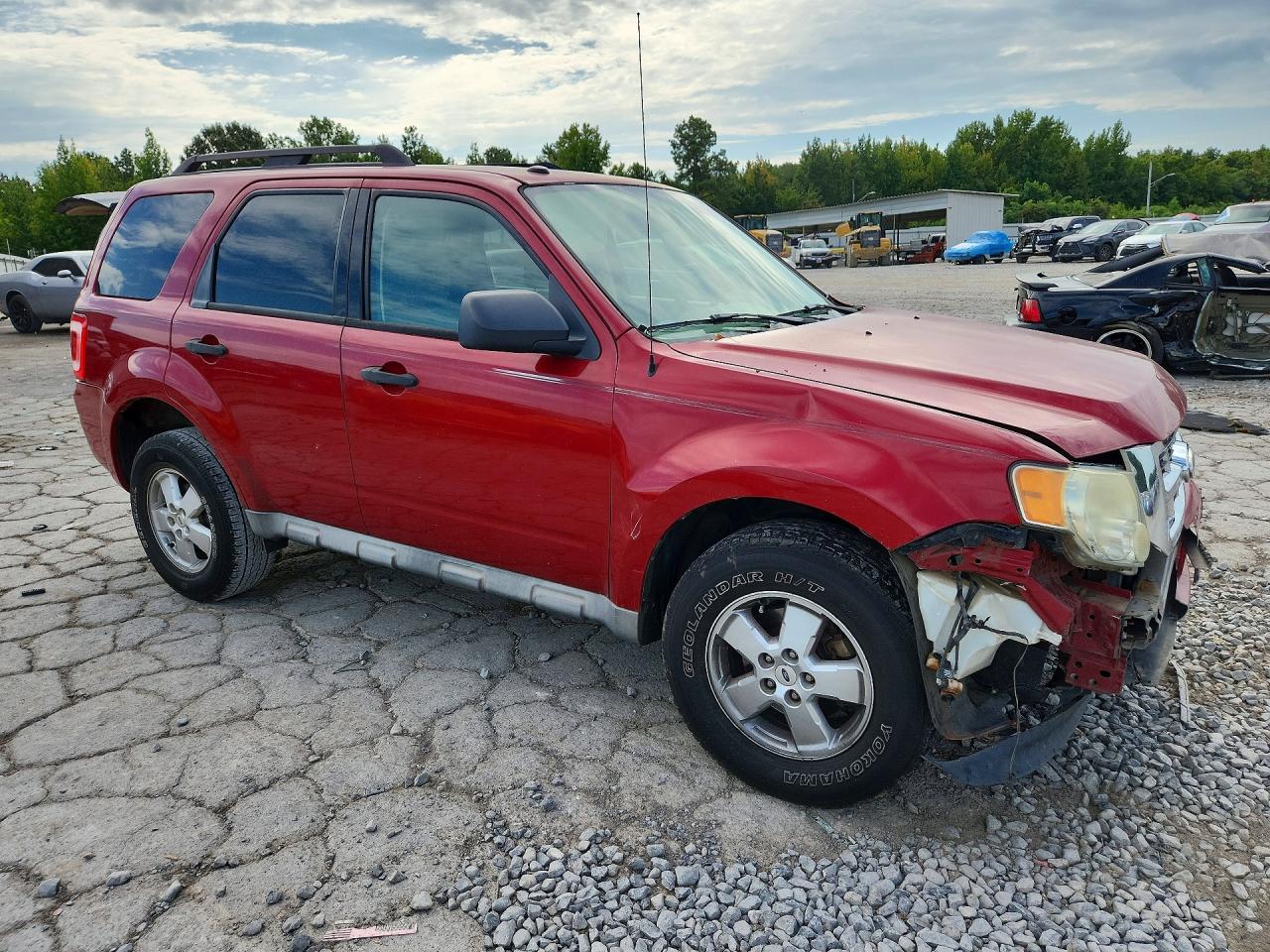 2010 Ford Escape Xlt Бордовый vin: 1FMCU0D74AKB51711
