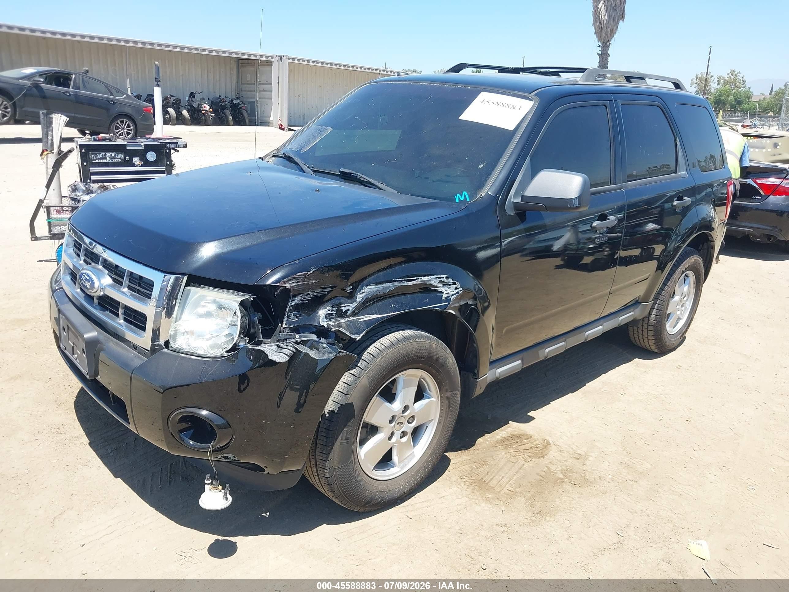 2010 Ford Escape Xlt Black vin: 1FMCU0D74AKD48278