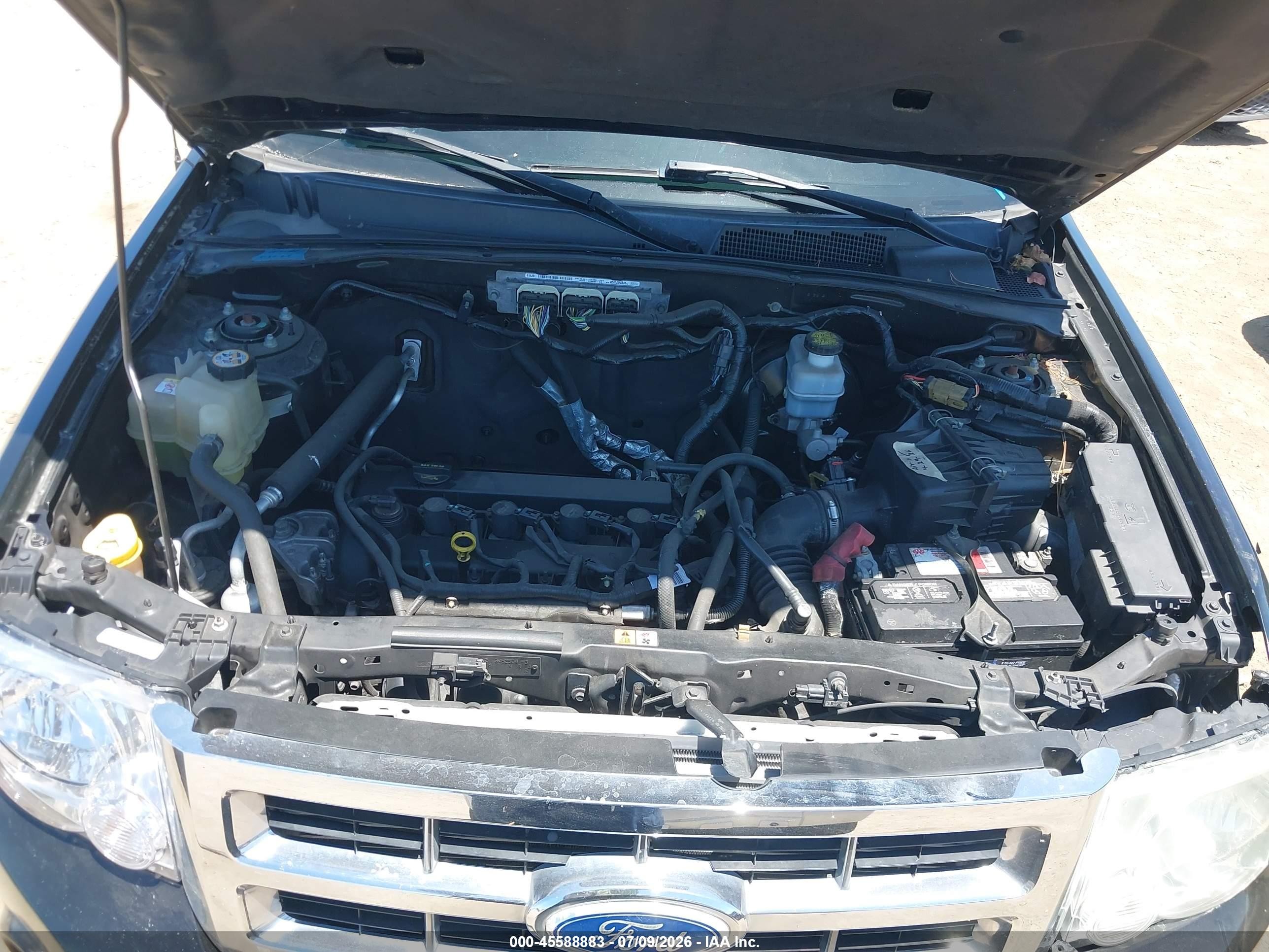 2010 Ford Escape Xlt Black vin: 1FMCU0D74AKD48278