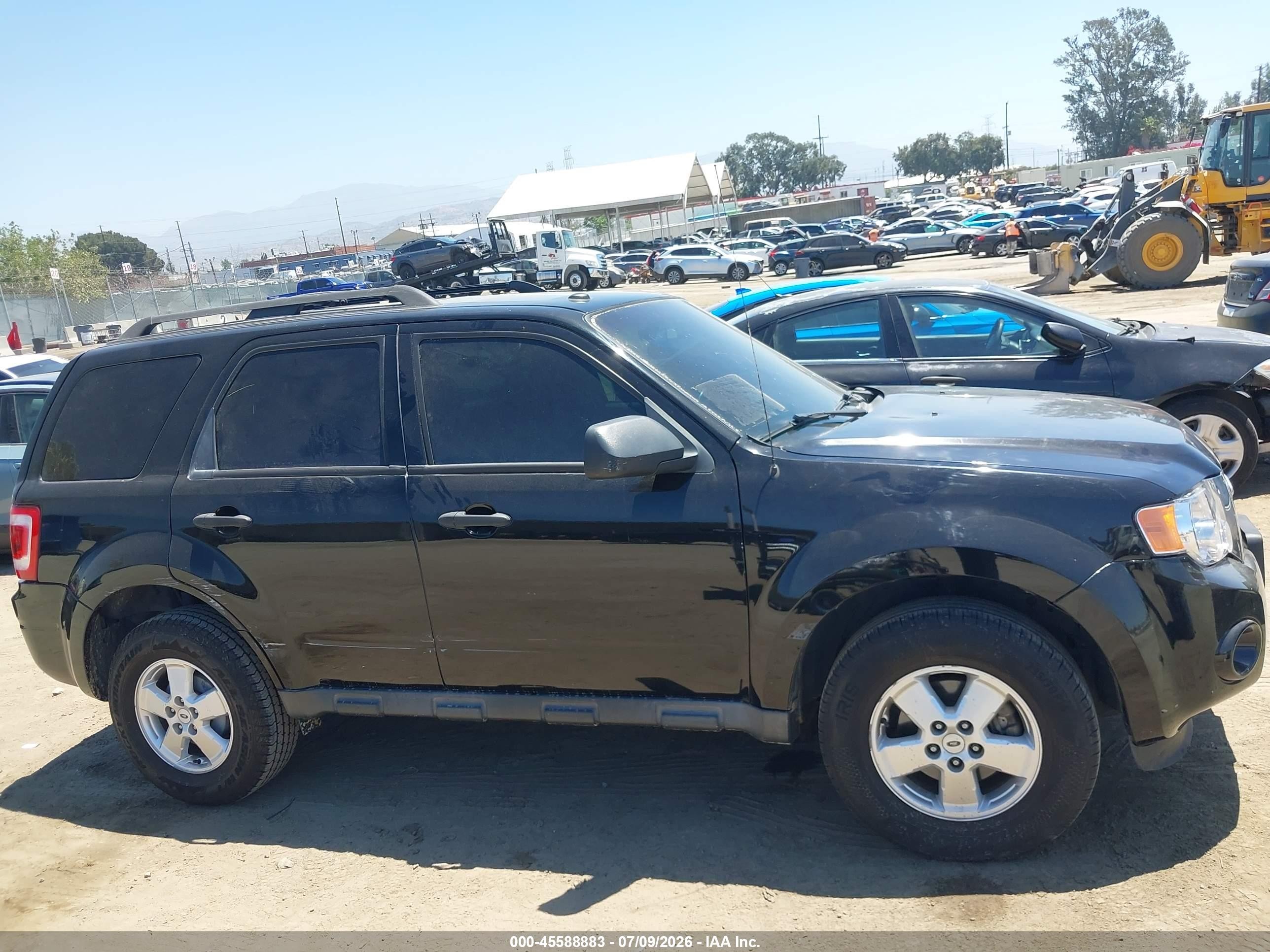 2010 Ford Escape Xlt Black vin: 1FMCU0D74AKD48278