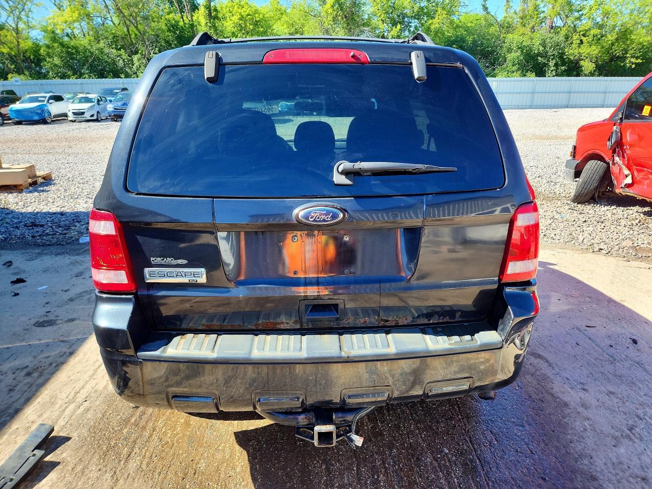 2011 Ford Escape Xlt Black vin: 1FMCU0D74BKA53764