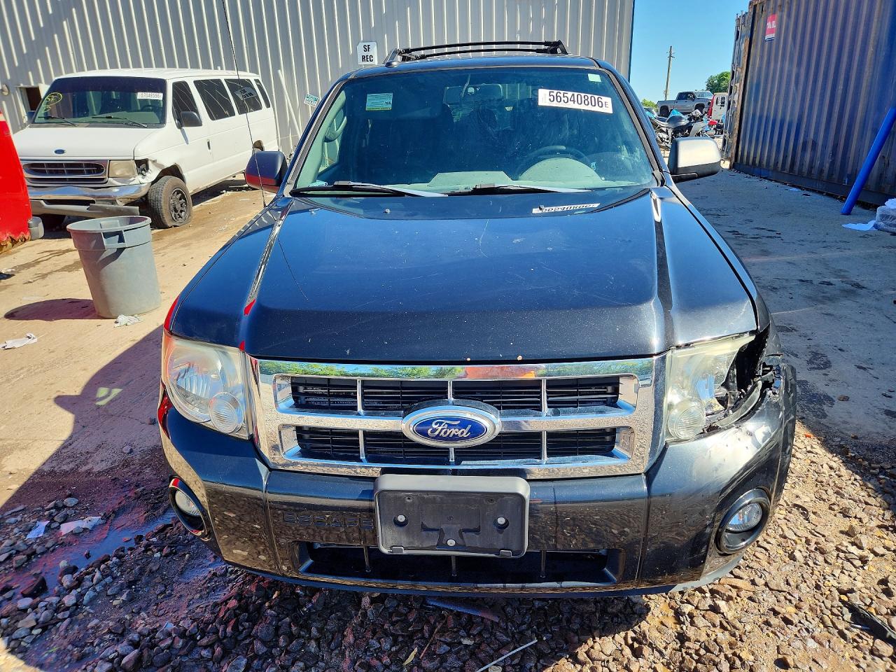 2011 Ford Escape Xlt Black vin: 1FMCU0D74BKA53764