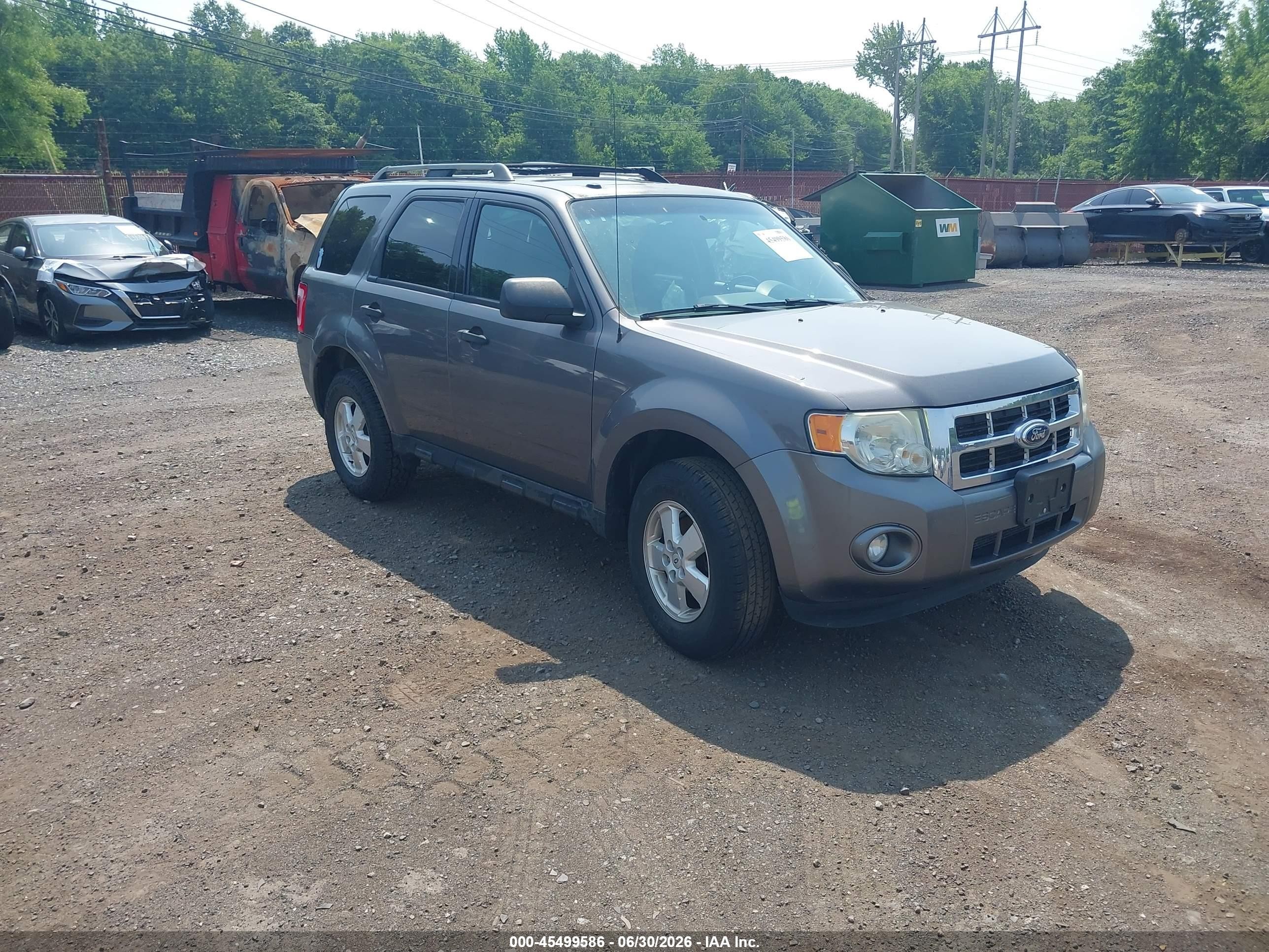 2011 Ford Escape Xlt Gray vin: 1FMCU0D74BKA79880