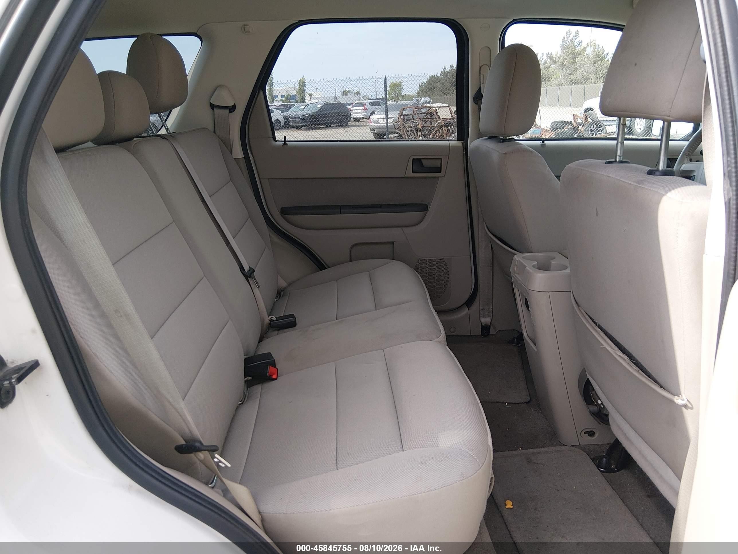2011 Ford Escape Xlt Белый vin: 1FMCU0D74BKB33954