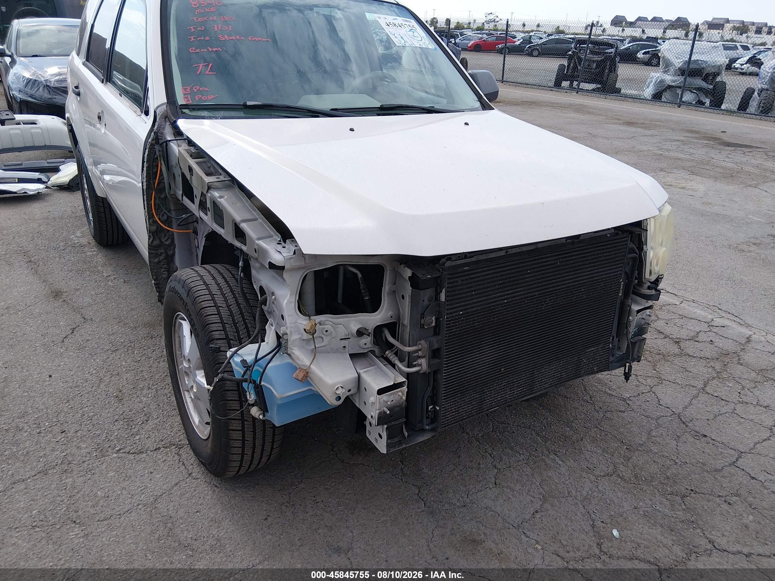 2011 Ford Escape Xlt Белый vin: 1FMCU0D74BKB33954