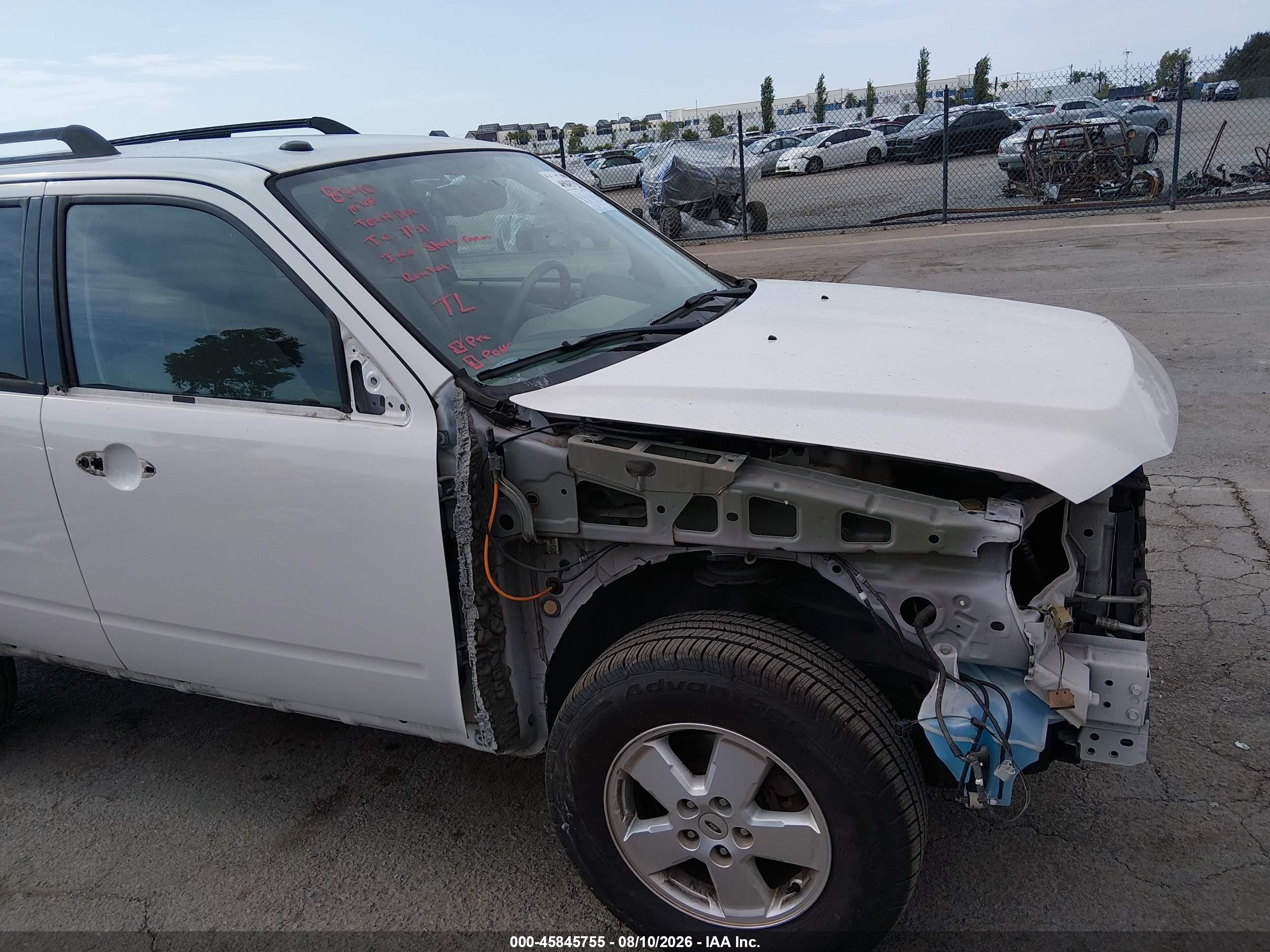 2011 Ford Escape Xlt Белый vin: 1FMCU0D74BKB33954