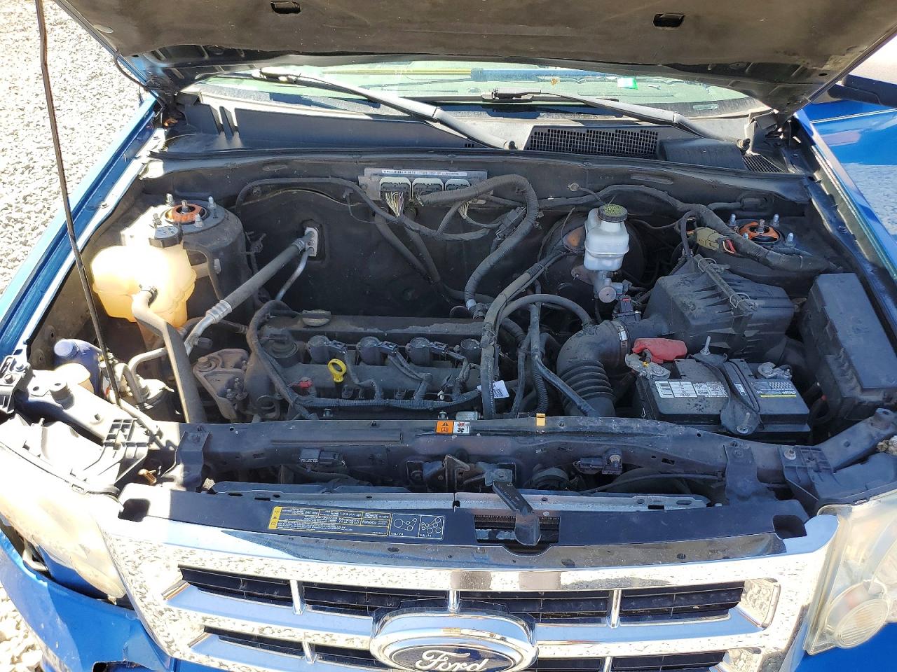 2012 Ford Escape Xlt Blue vin: 1FMCU0D74CKA05070