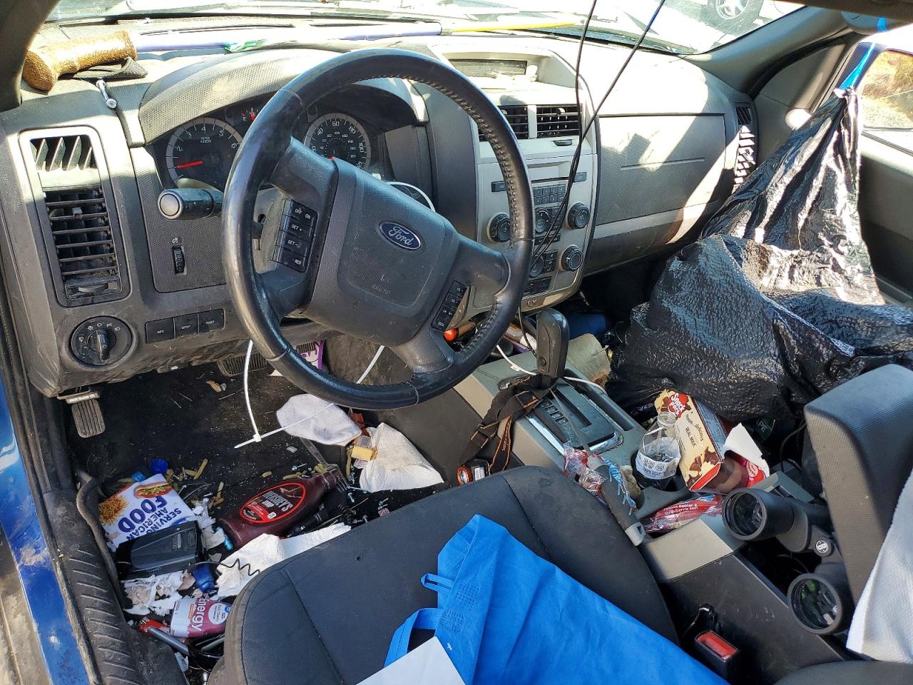 2012 Ford Escape Xlt Blue vin: 1FMCU0D74CKA05070