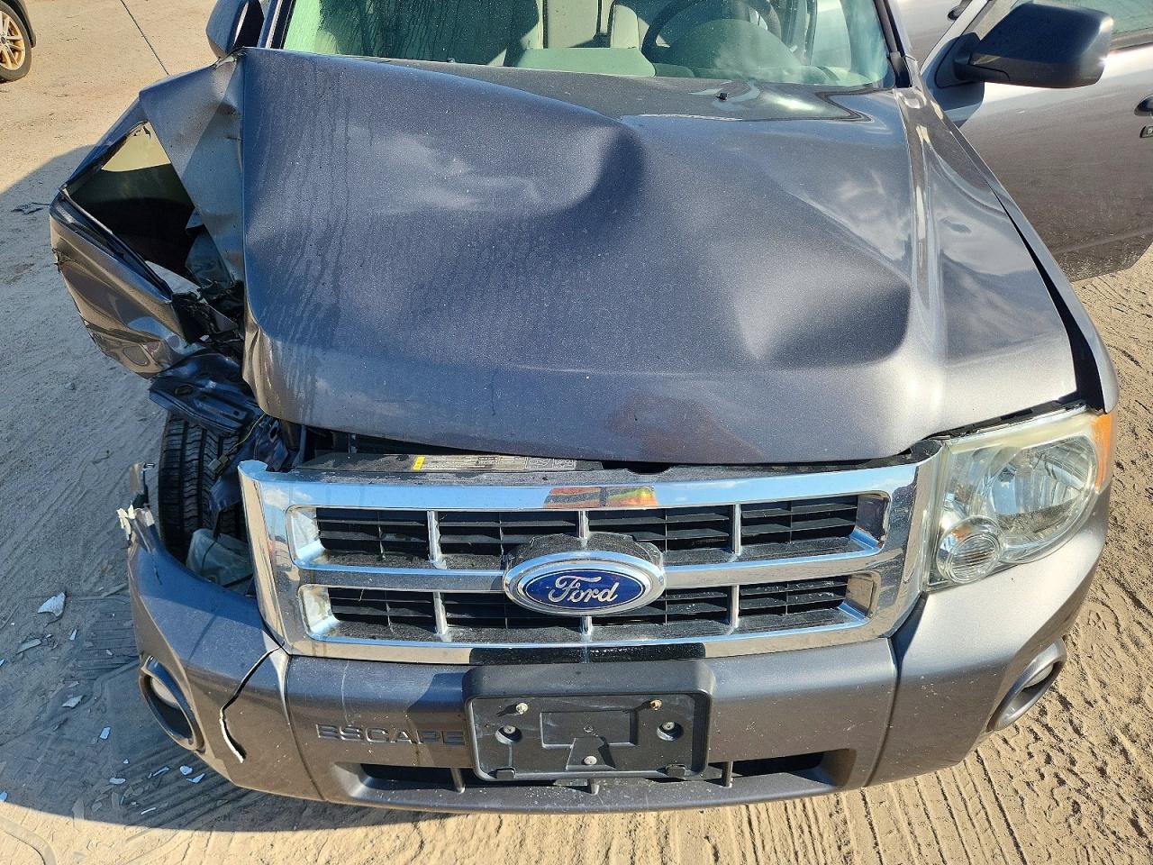 2012 Ford Escape Xlt Gray vin: 1FMCU0D74CKA38571