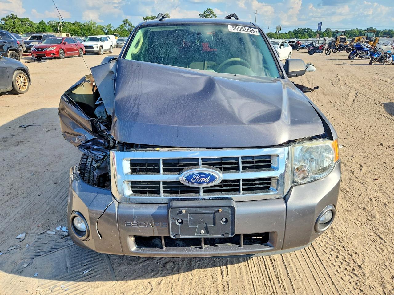 2012 Ford Escape Xlt Gray vin: 1FMCU0D74CKA38571