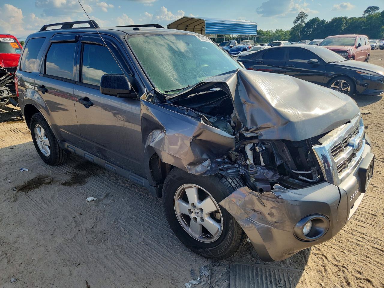 2012 Ford Escape Xlt Gray vin: 1FMCU0D74CKA38571