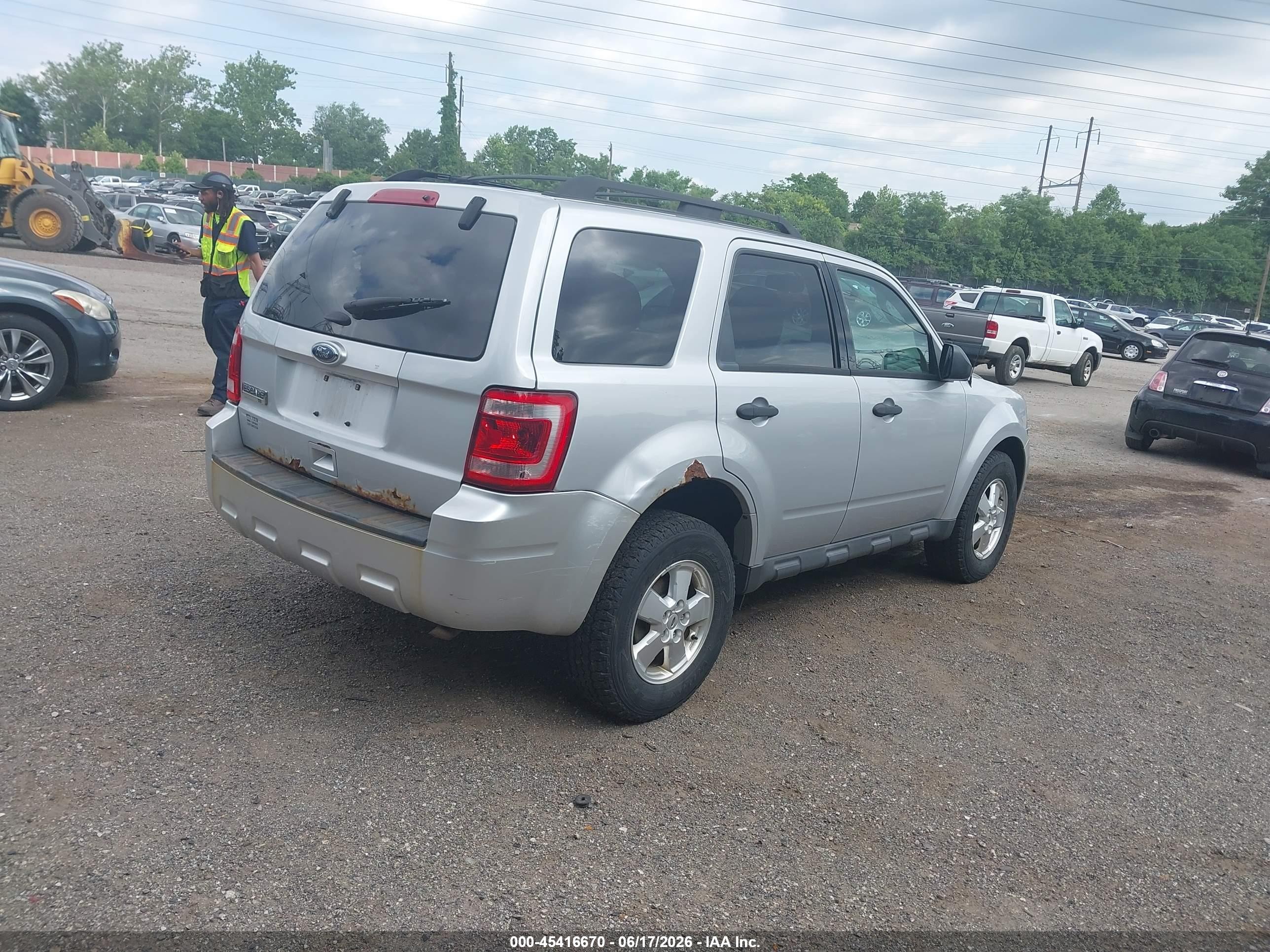 2012 Ford Escape Xlt Silver vin: 1FMCU0D74CKA62207