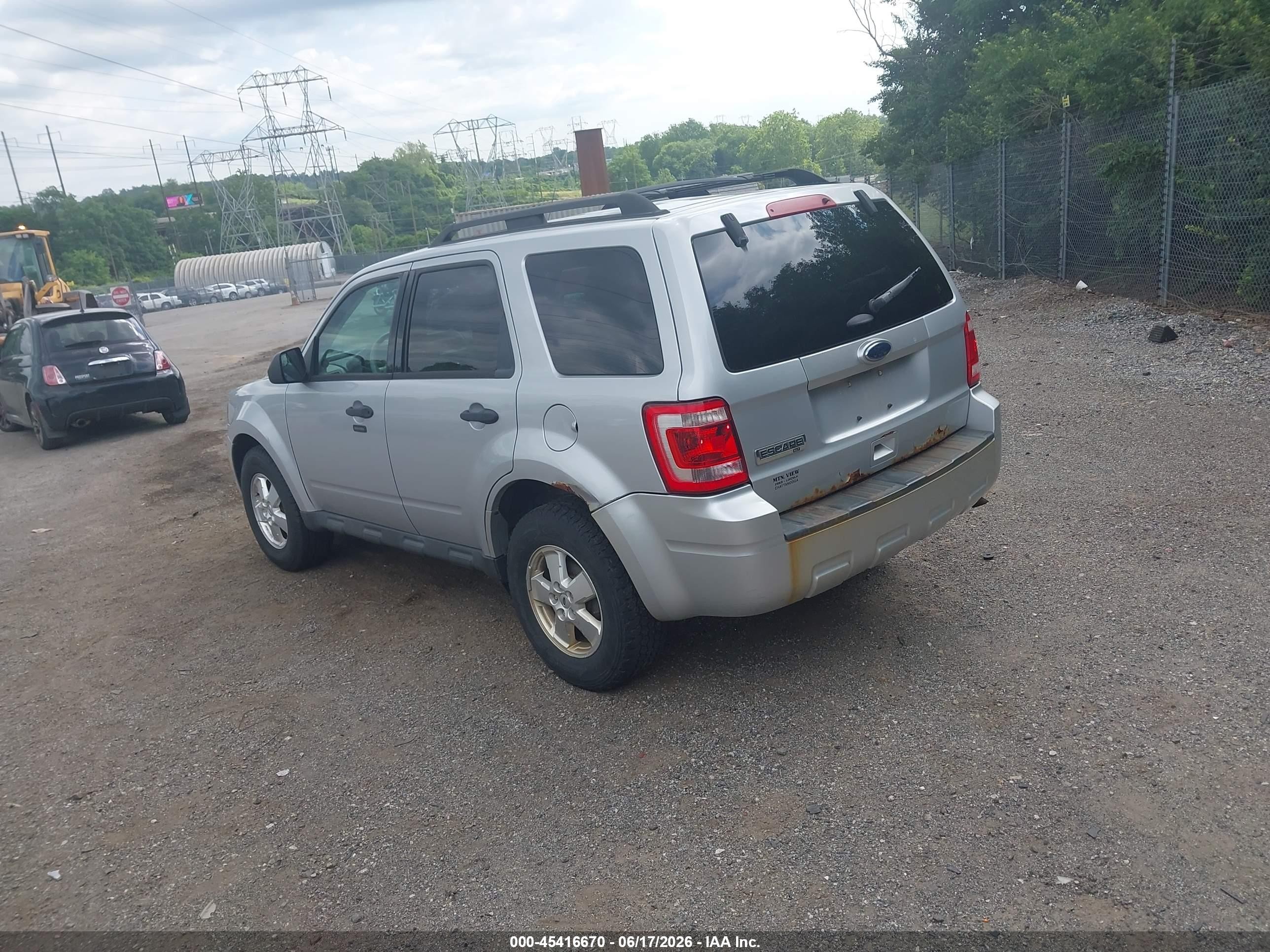 2012 Ford Escape Xlt Silver vin: 1FMCU0D74CKA62207