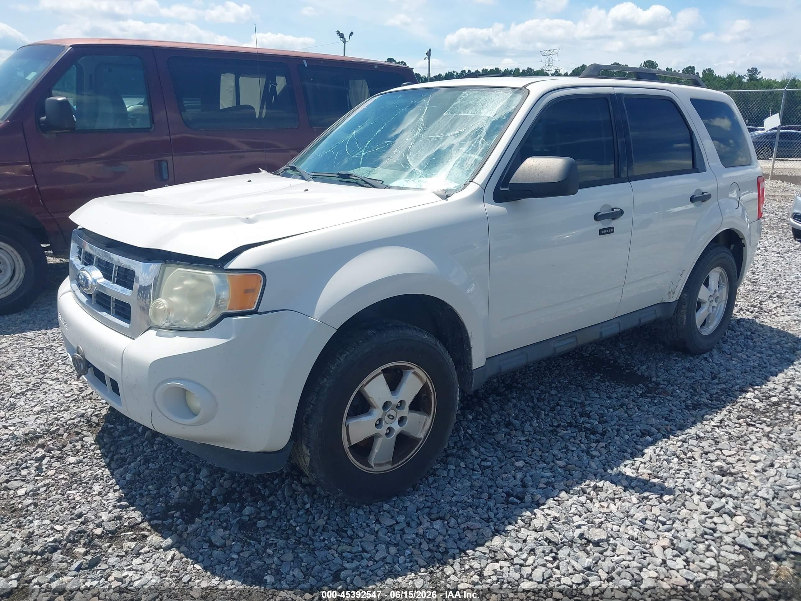 2012 Ford Escape Xlt White vin: 1FMCU0D74CKB09994