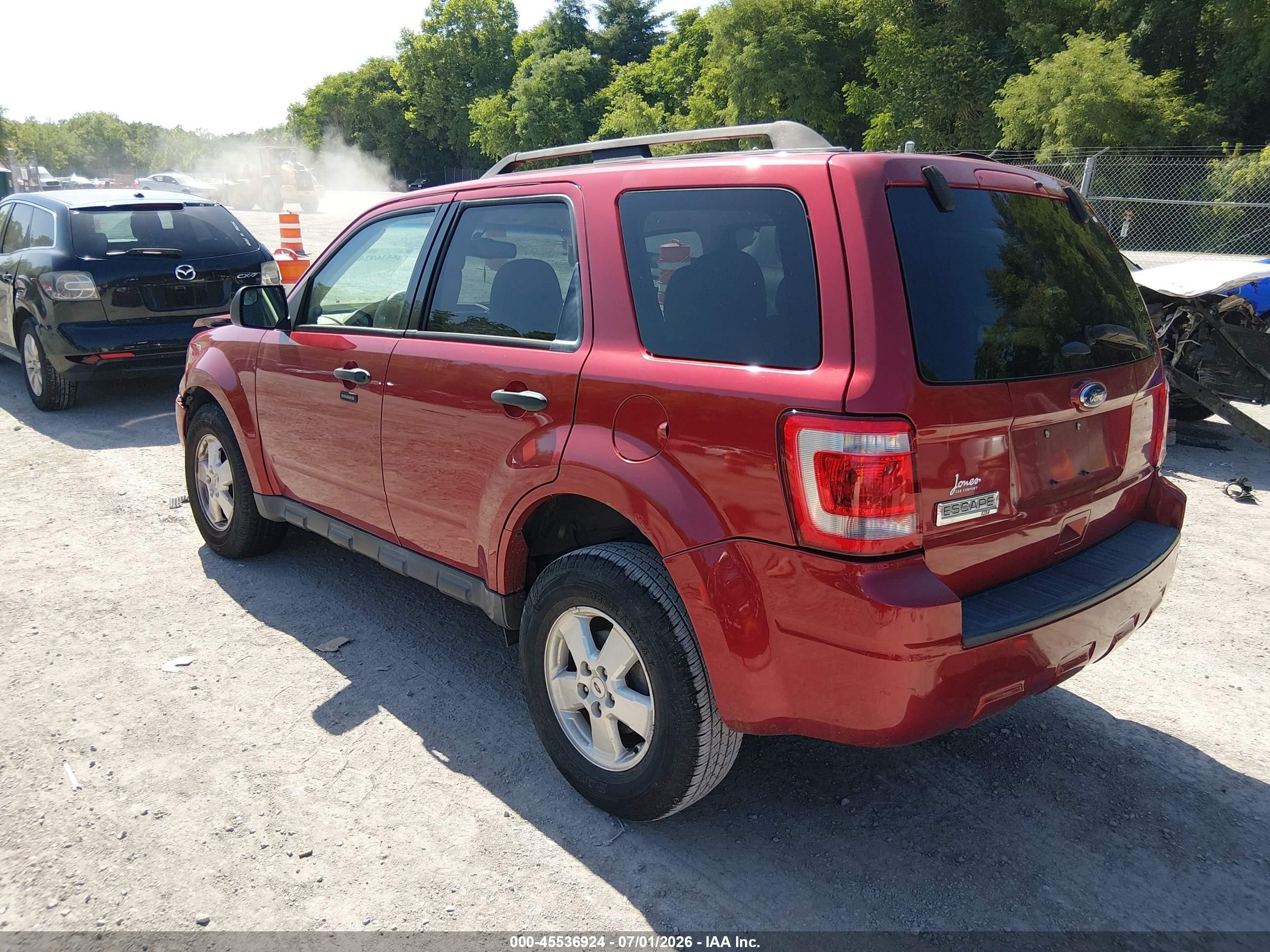 2012 Ford Escape Xlt Red vin: 1FMCU0D74CKB57351