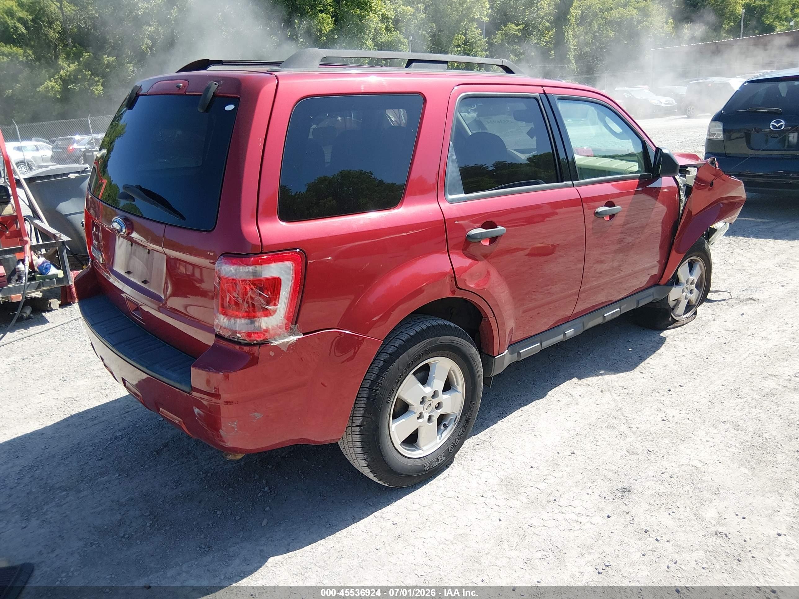 2012 Ford Escape Xlt Red vin: 1FMCU0D74CKB57351
