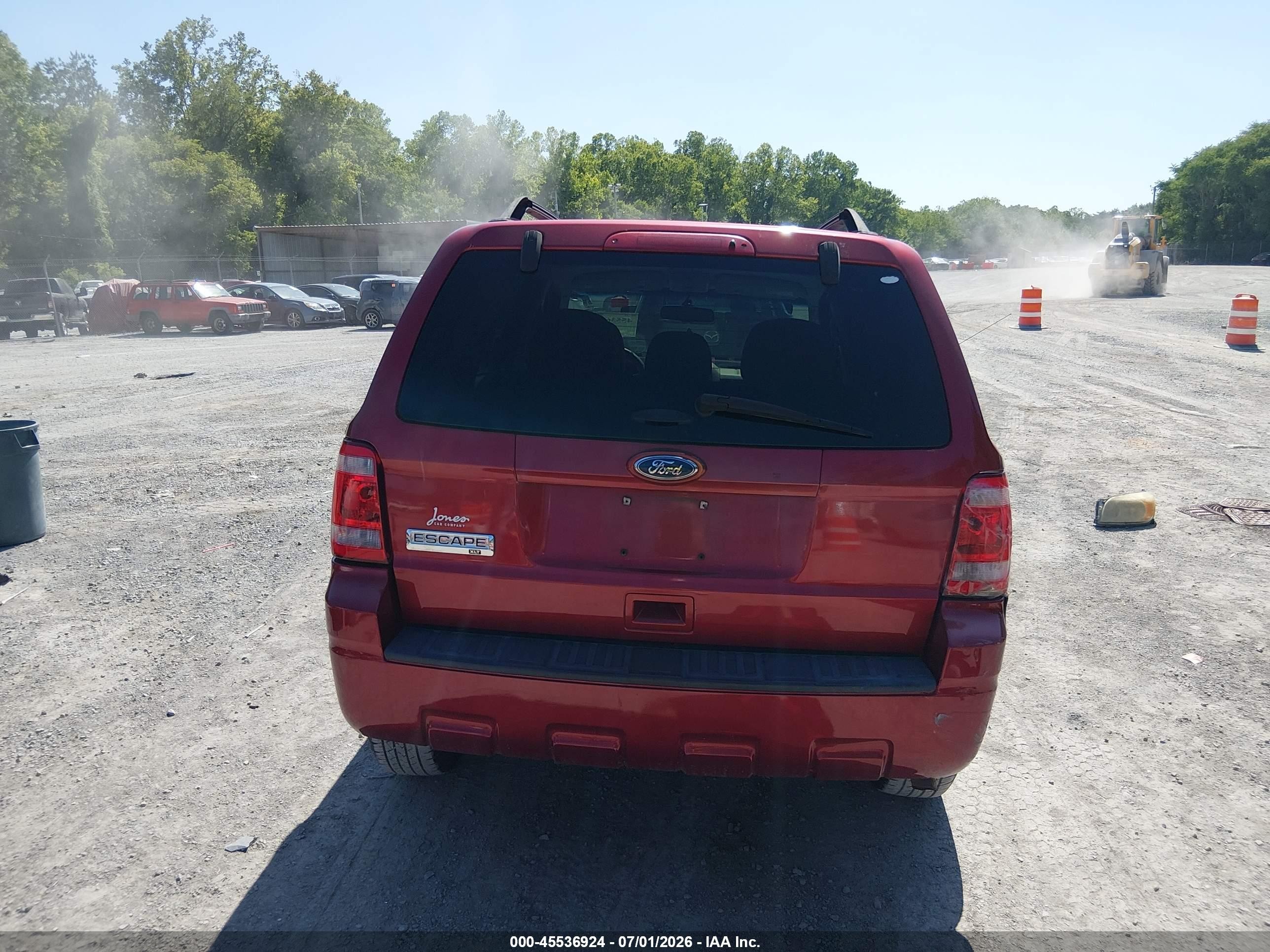 2012 Ford Escape Xlt Red vin: 1FMCU0D74CKB57351