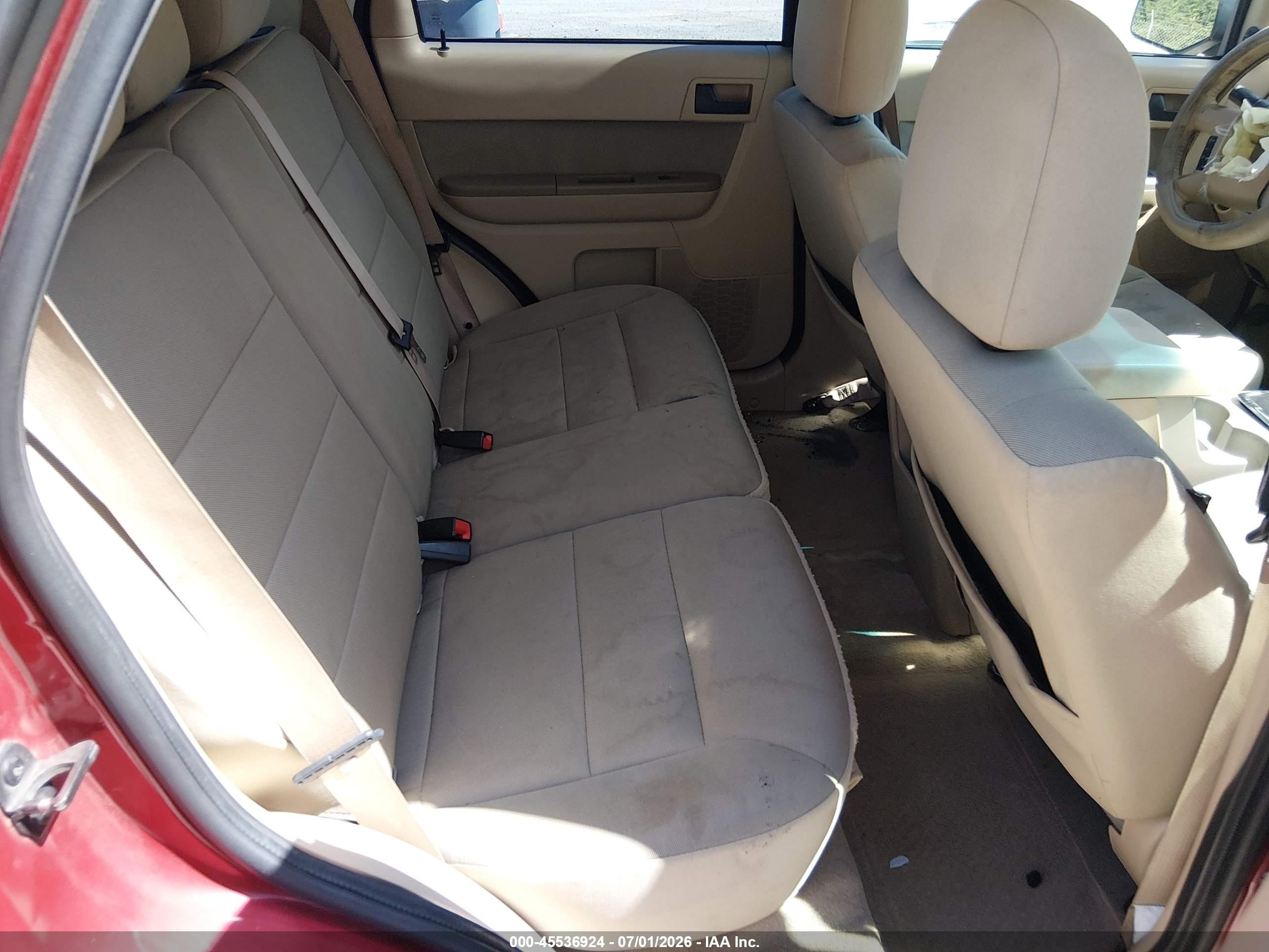 2012 Ford Escape Xlt Red vin: 1FMCU0D74CKB57351
