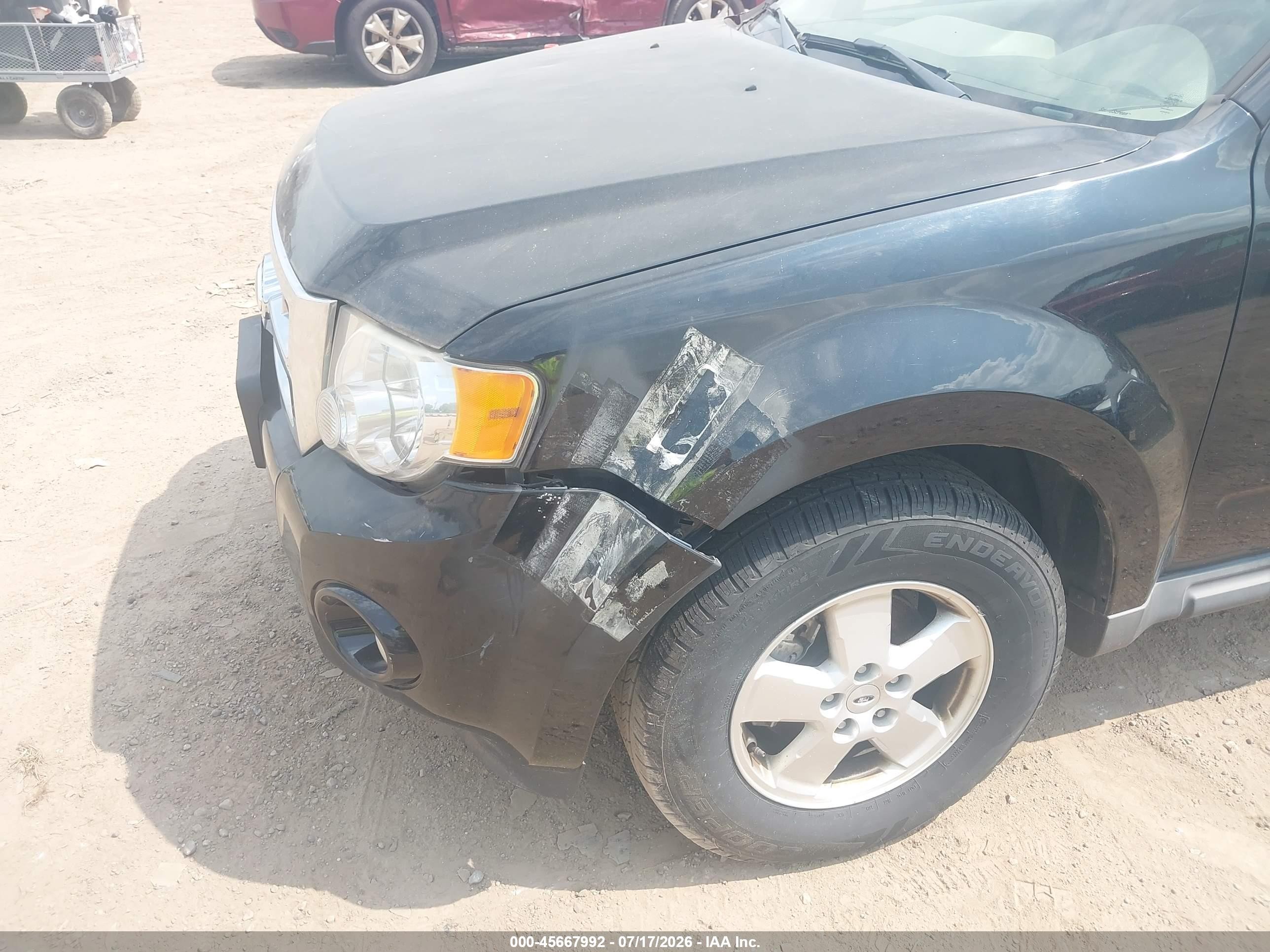 2012 Ford Escape Xlt Black vin: 1FMCU0D74CKB89412