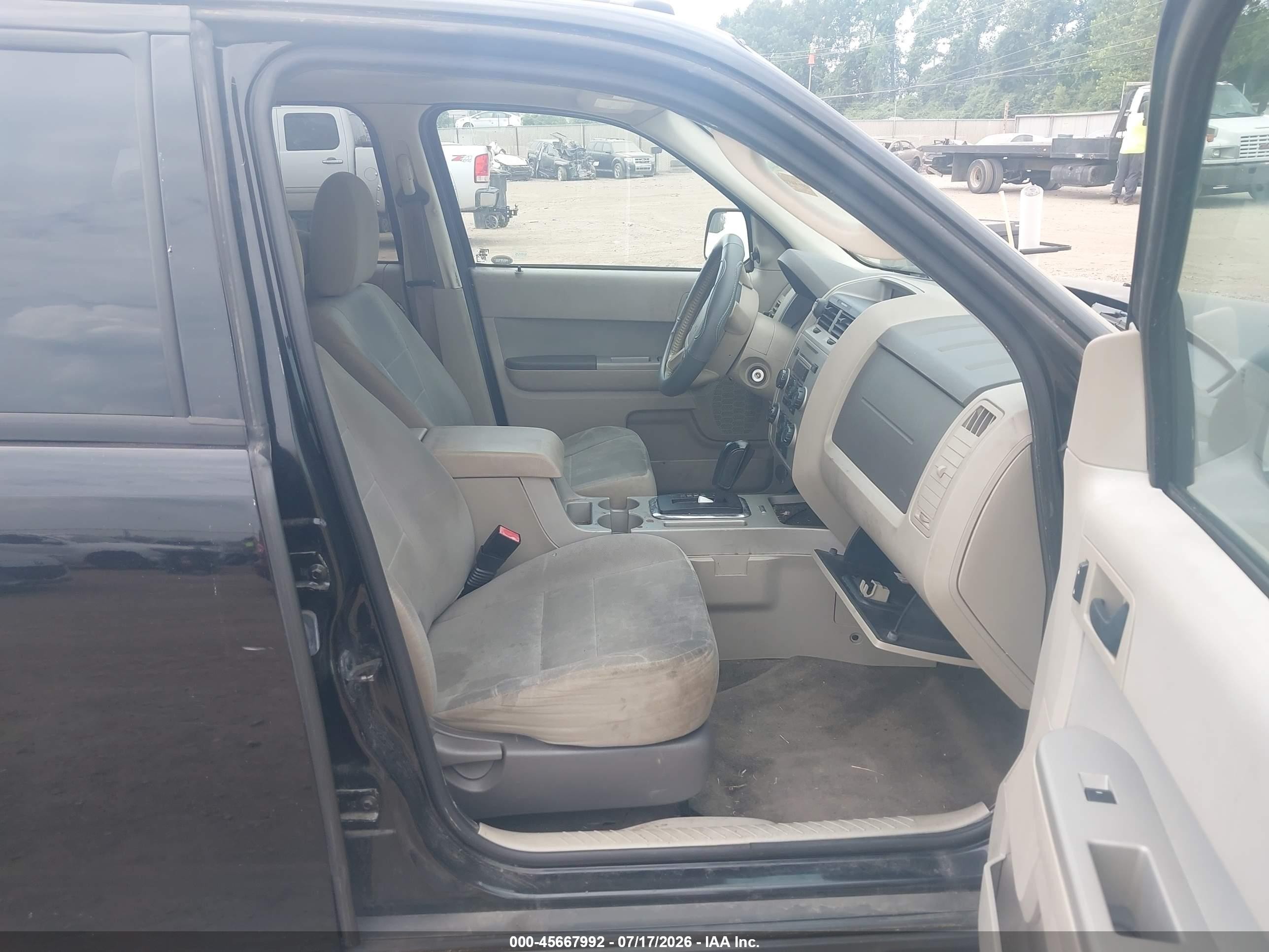 2012 Ford Escape Xlt Black vin: 1FMCU0D74CKB89412