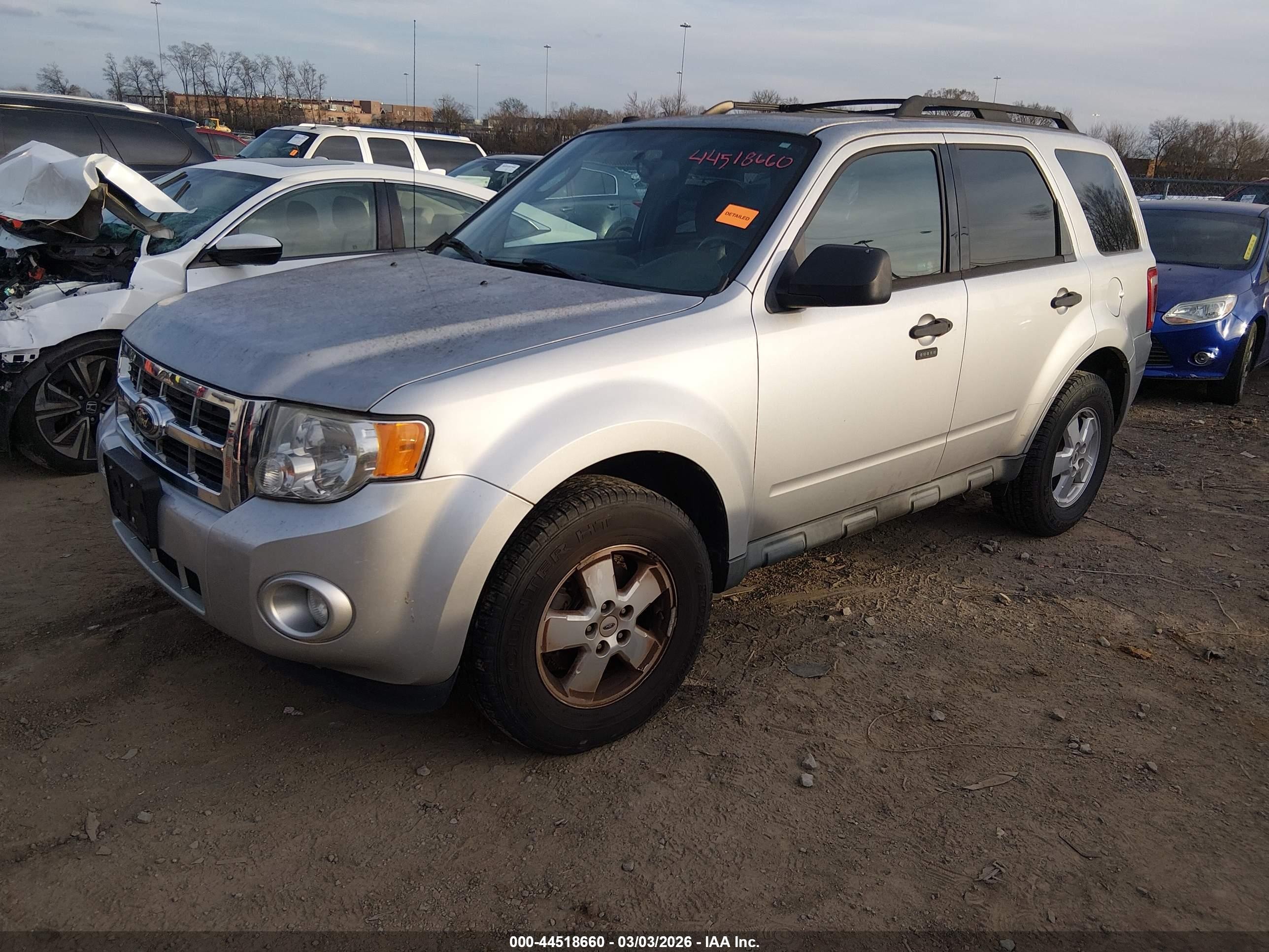 2012 Ford Escape Xlt Silver vin: 1FMCU0D74CKC73603